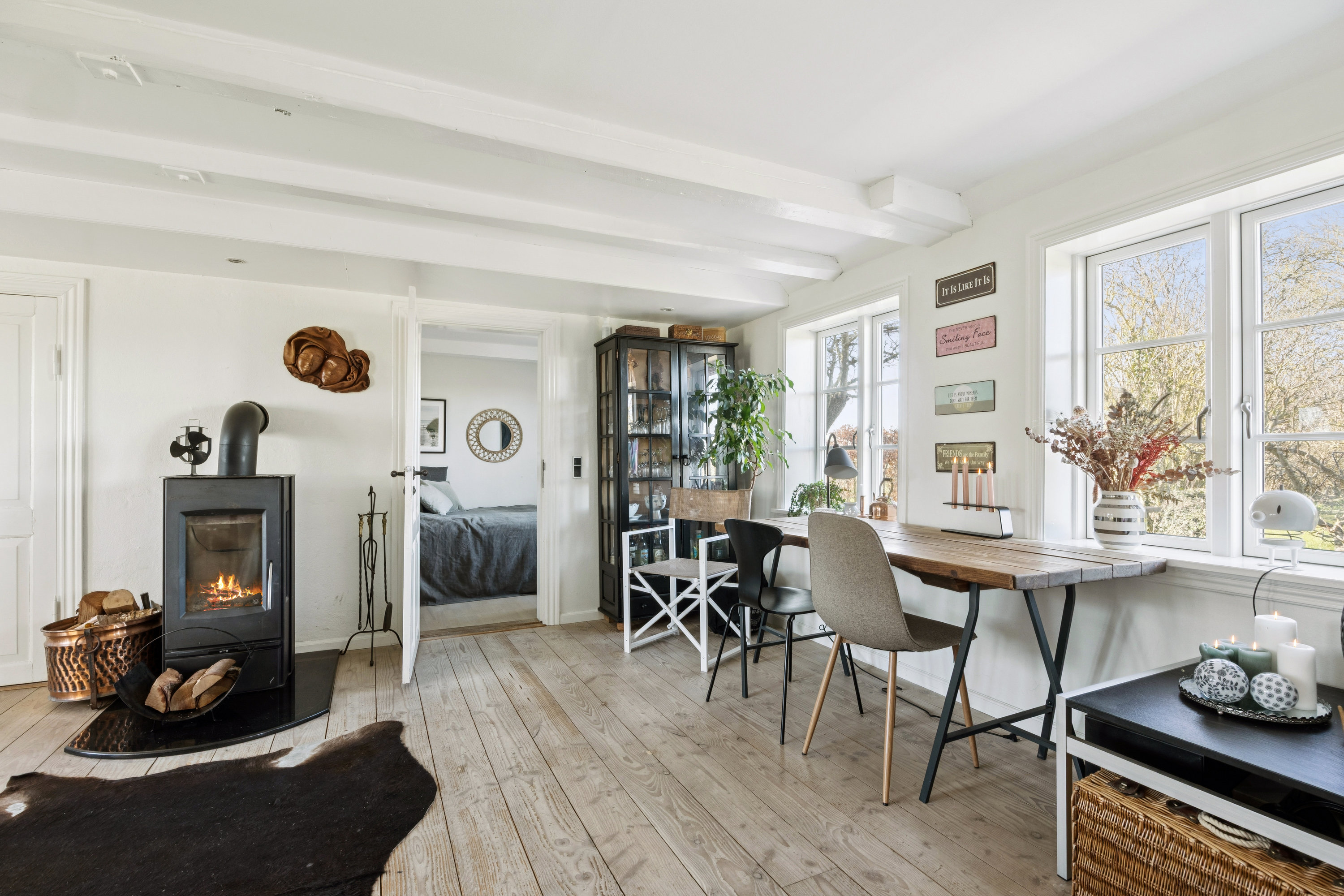 Fremhævet stue billede i fuldskærmstilstand. Billede af Råhovedvej 30, 4672 Klippinge