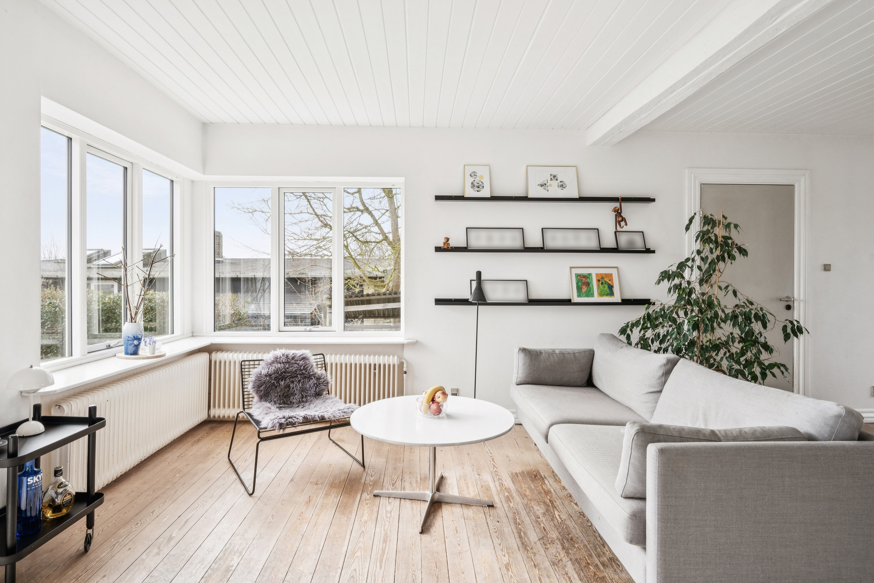 Fremhævet stue billede i fuldskærmstilstand. Billede af Tålforvej 2B, 8250 Egå