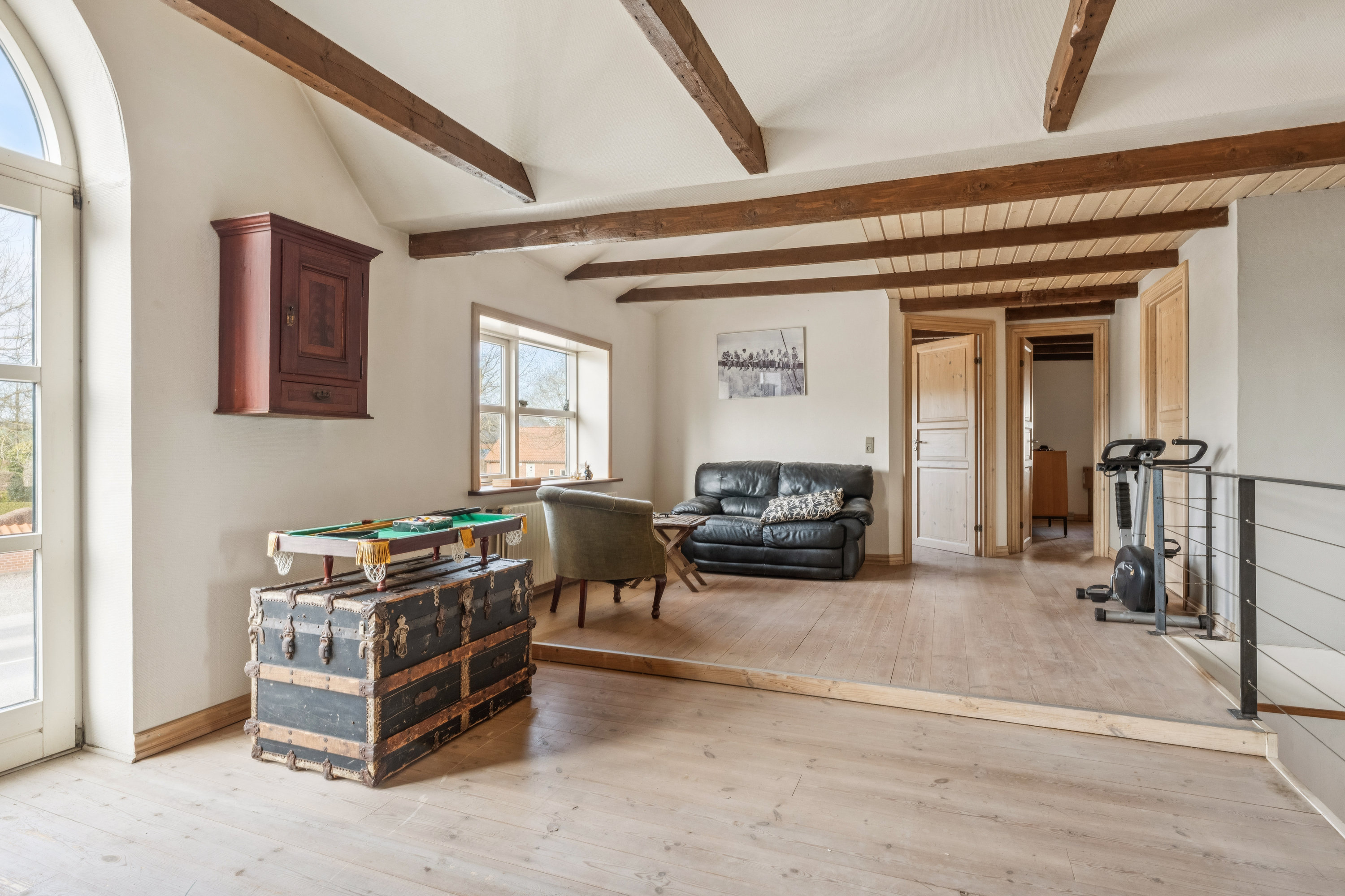 Fremhævet stue billede i fuldskærmstilstand. Billede af Nibevej 60, Sørup, 9530 Støvring