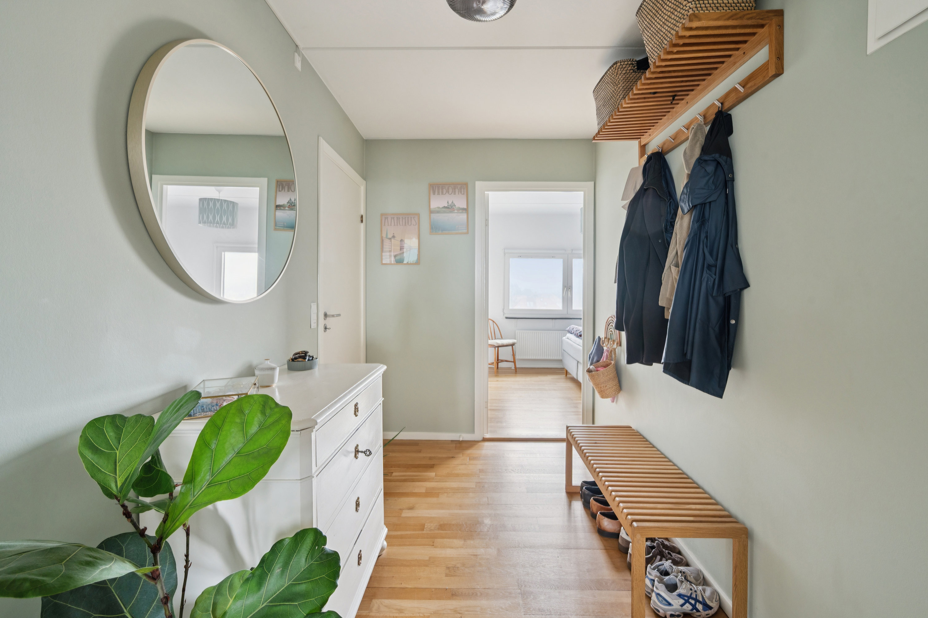 Fremhævet gang billede i fuldskærmstilstand. Billede af Vestervang 26, 4. th., 8000 Aarhus C