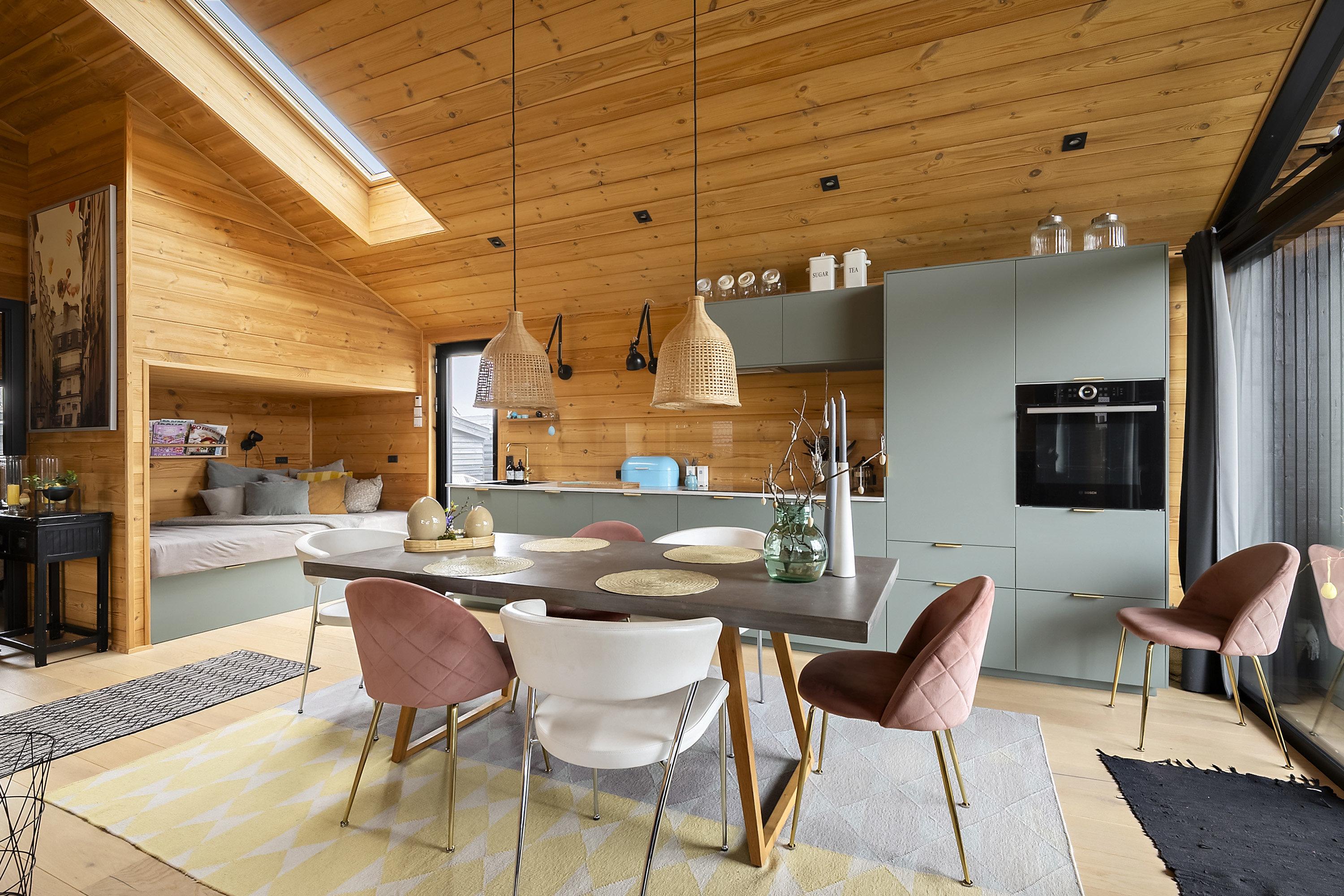 Fremhævet køkken billede i fuldskærmstilstand. Billede af Krusesvej 24, Hasmark Strand, 5450 Otterup