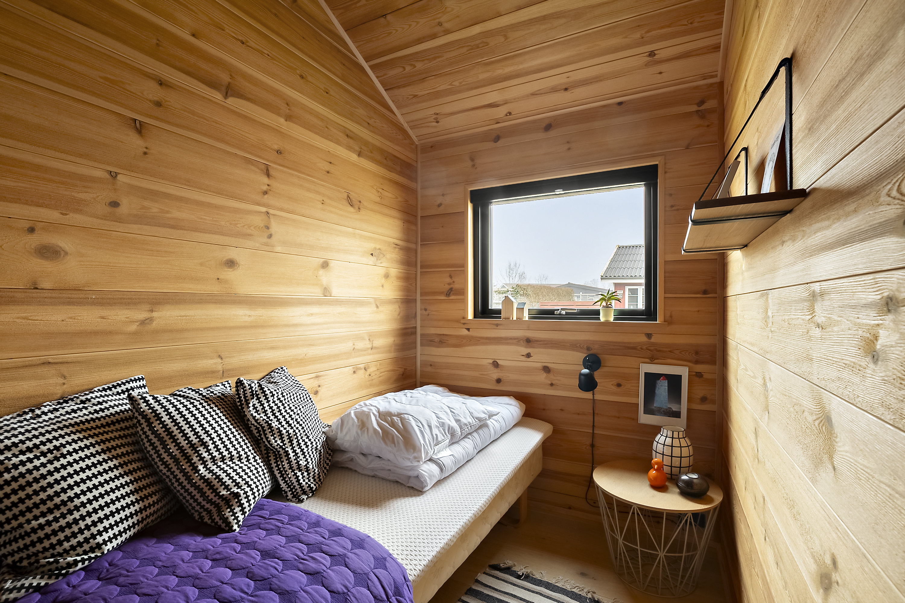 Fremhævet soveværelse billede i fuldskærmstilstand. Billede af Krusesvej 24, Hasmark Strand, 5450 Otterup