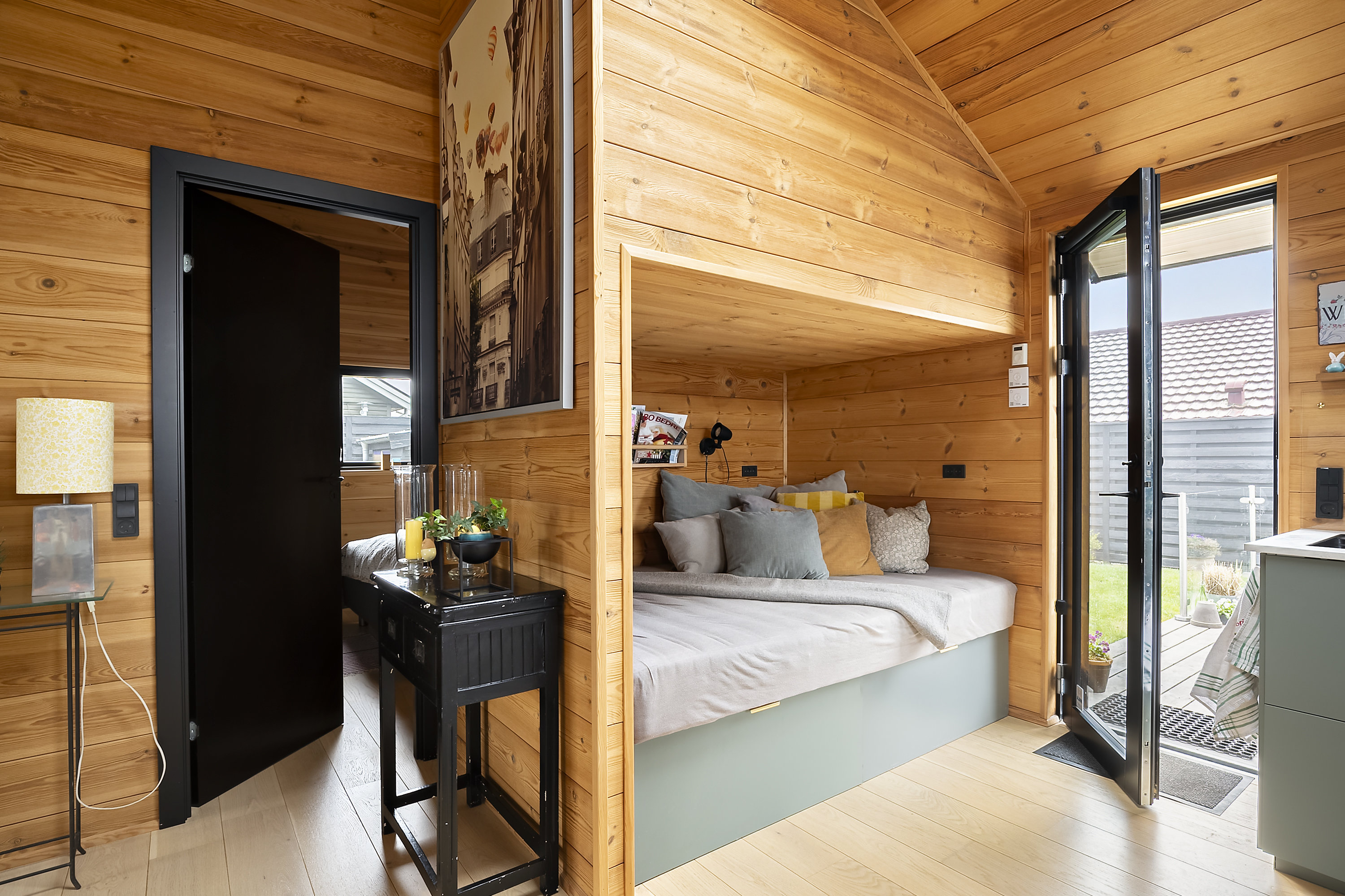 Fremhævet soveværelse billede i fuldskærmstilstand. Billede af Krusesvej 24, Hasmark Strand, 5450 Otterup