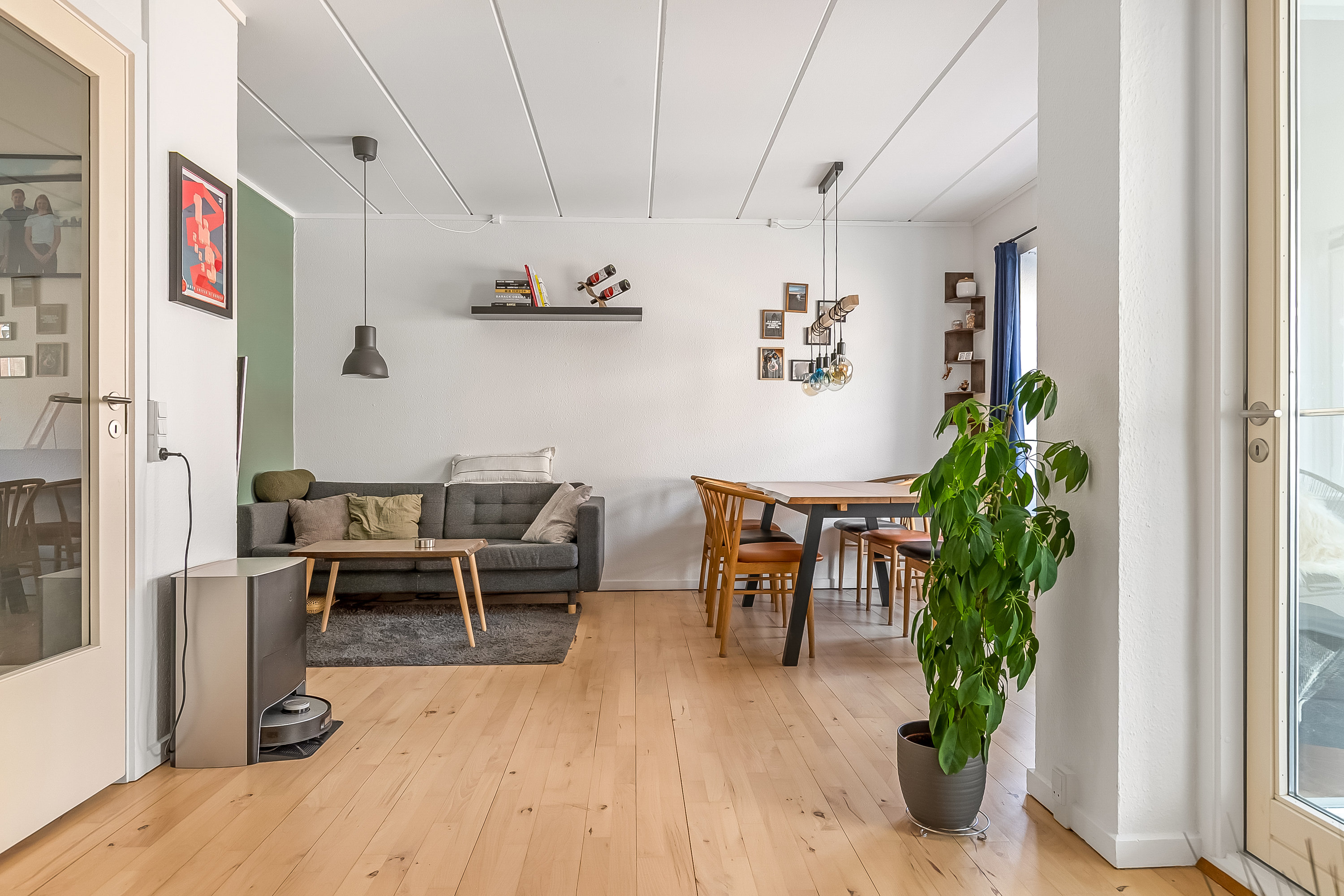 Fremhævet stue billede i fuldskærmstilstand. Billede af Mindegade 9, 1. tv., Centrum, 7100 Vejle