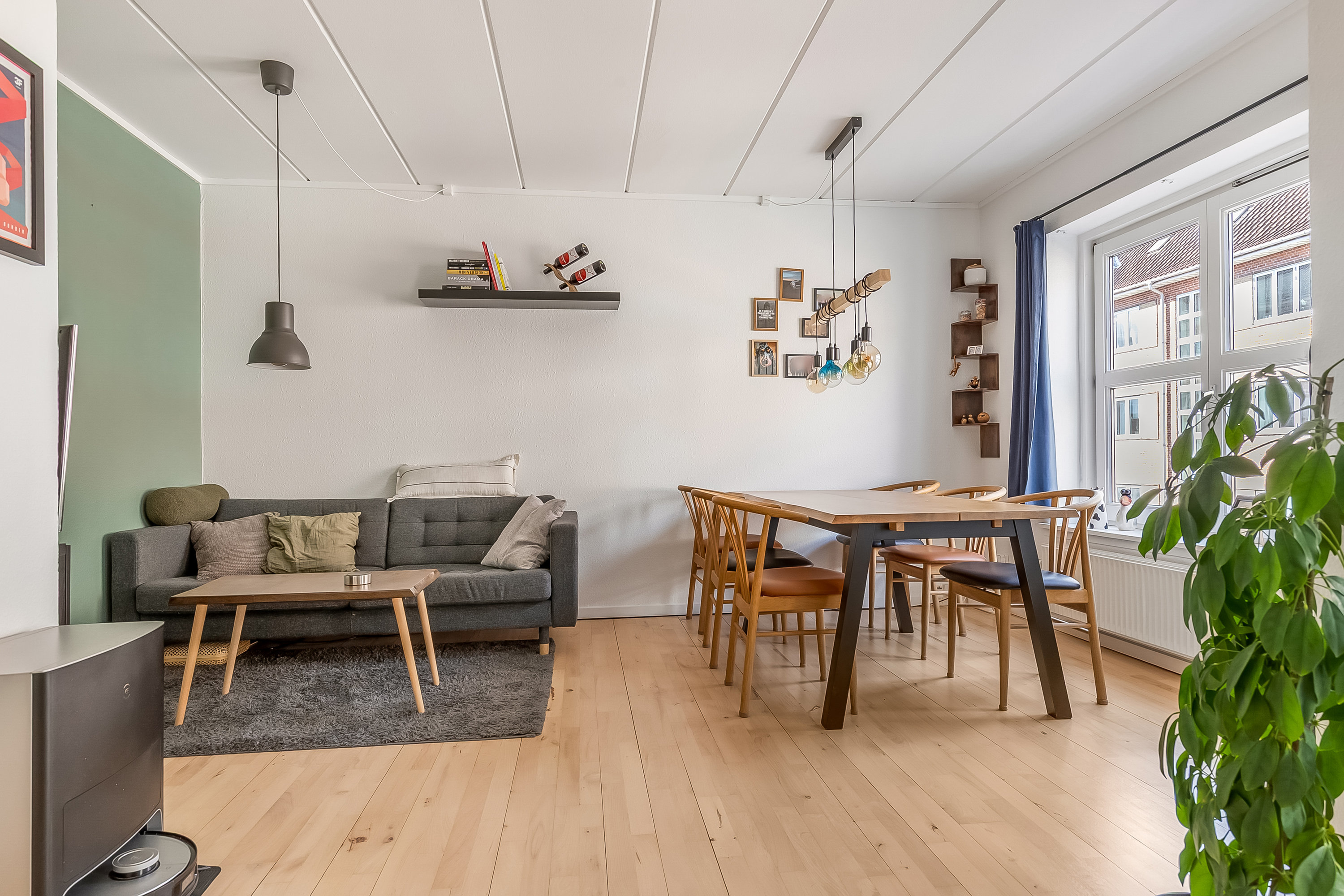 Fremhævet stue billede i fuldskærmstilstand. Billede af Mindegade 9, 1. tv., Centrum, 7100 Vejle