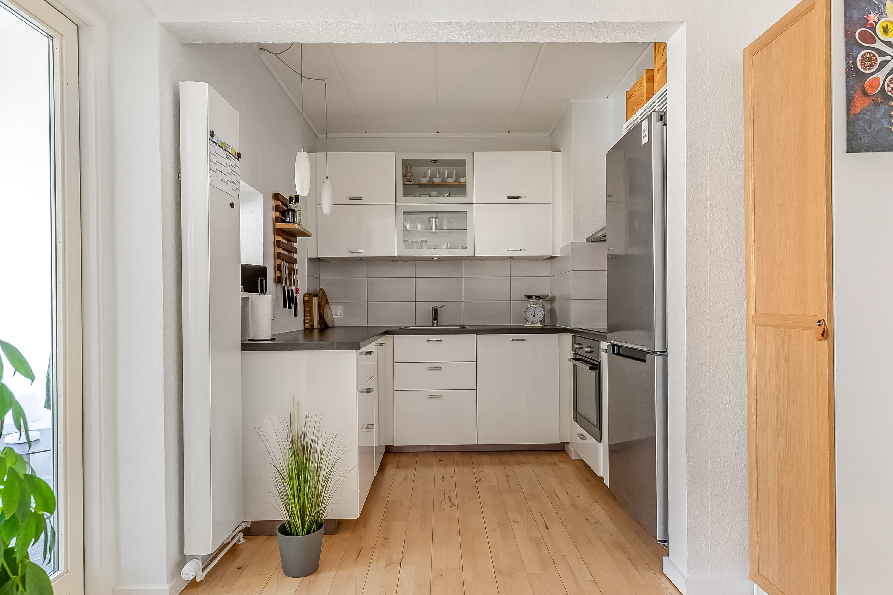 Fremhævet køkken billede i fuldskærmstilstand. Billede af Mindegade 9, 1. tv., Centrum, 7100 Vejle