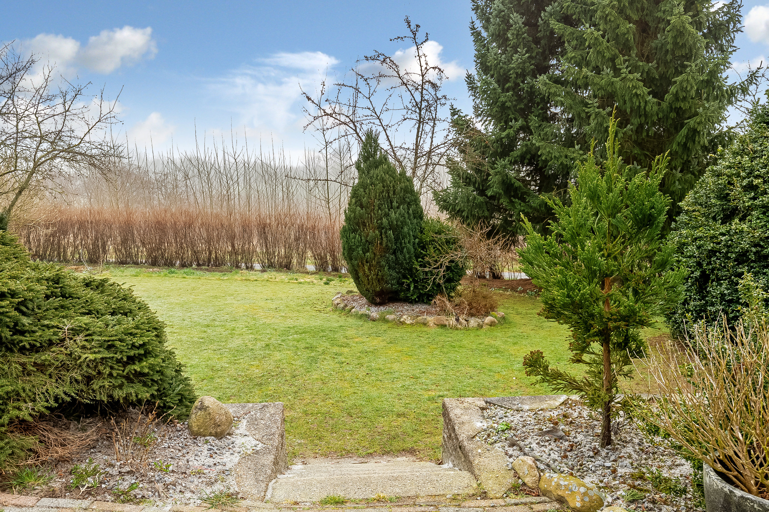 Fremhævet have billede i fuldskærmstilstand. Billede af Lupinvænget 1, Aagaard, 6040 Egtved