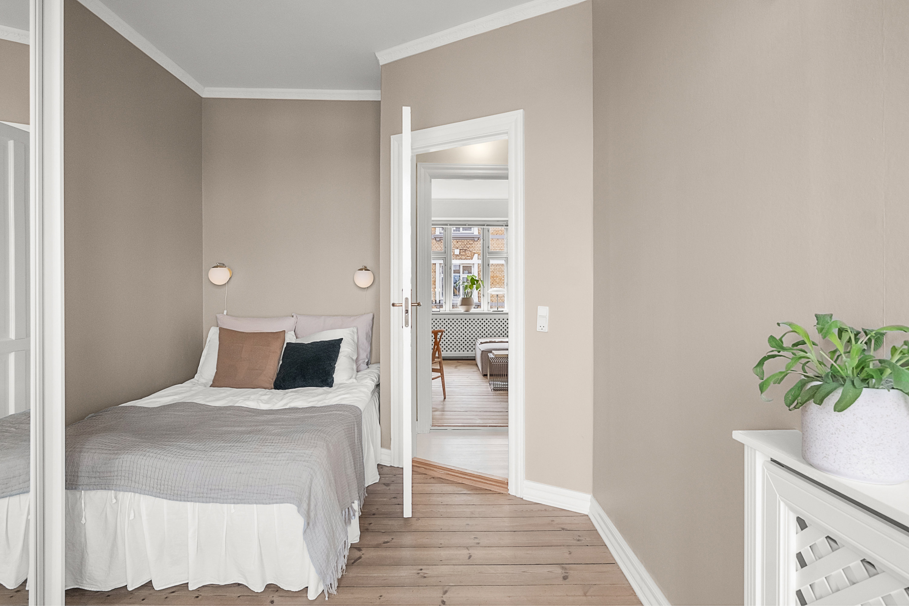 Fremhævet soveværelse billede i fuldskærmstilstand. Billede af Skt. Pauls Gade 64, 2. th., 8000 Aarhus C