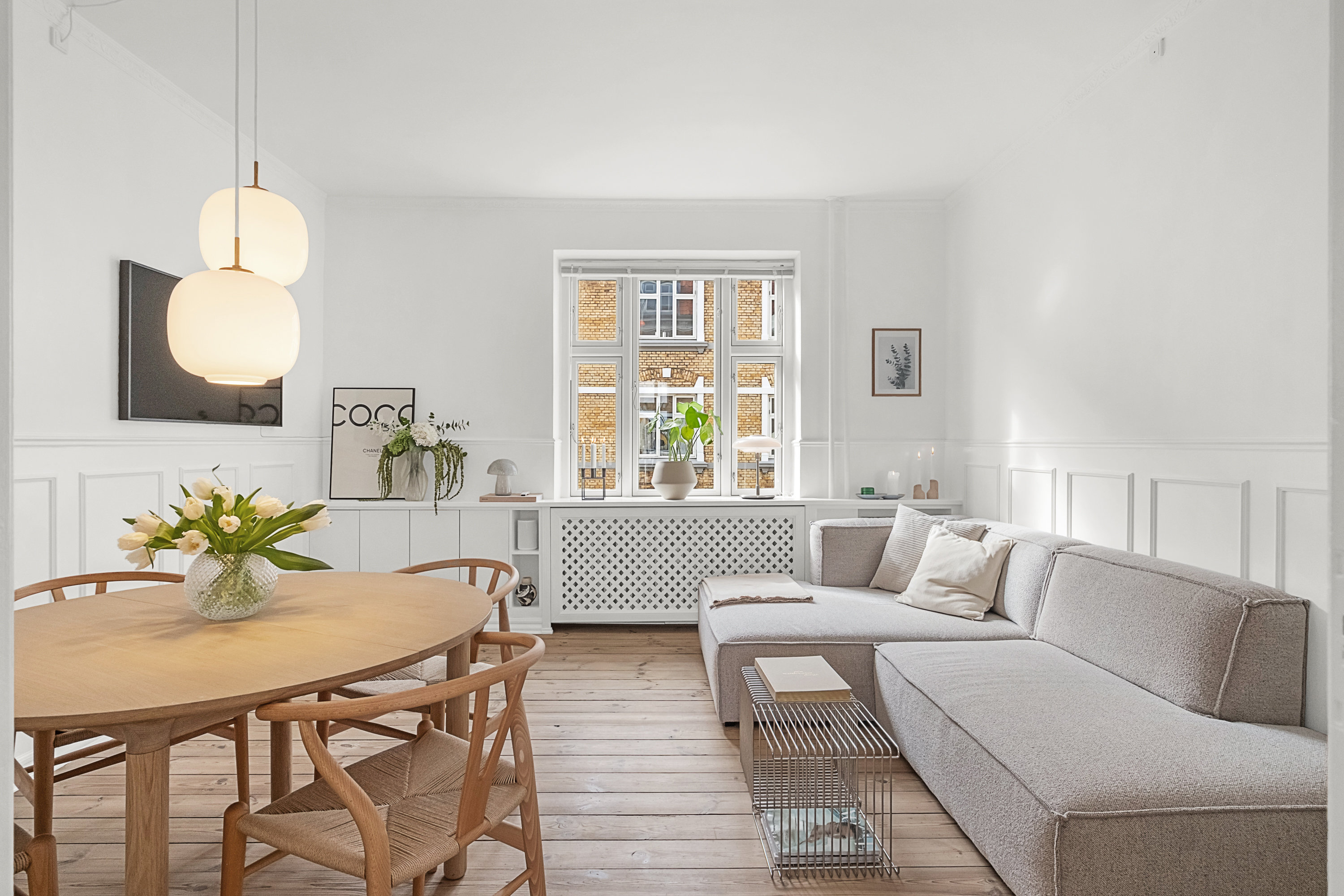 Fremhævet stue billede i fuldskærmstilstand. Billede af Skt. Pauls Gade 64, 2. th., 8000 Aarhus C