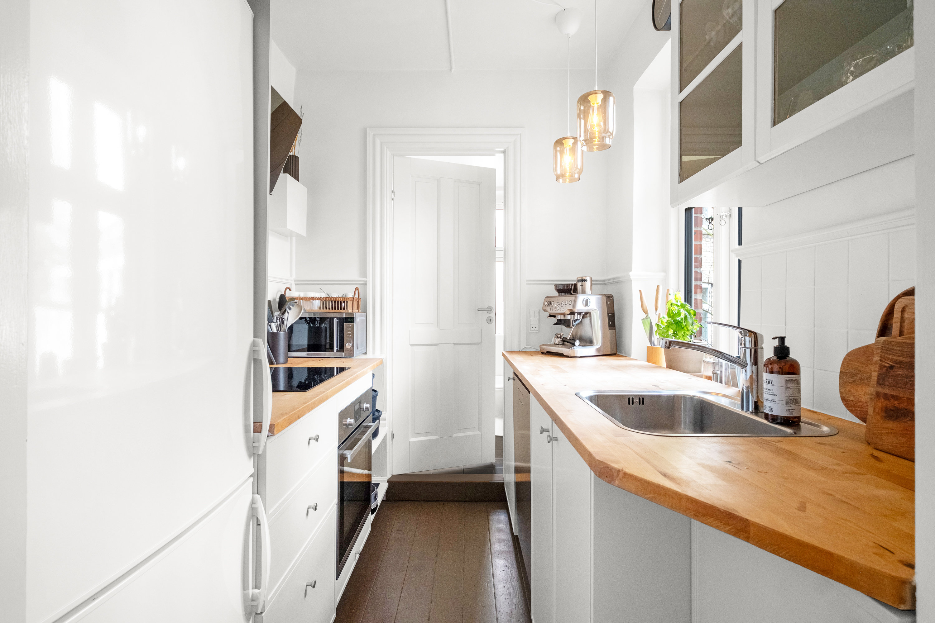 Fremhævet køkken billede i fuldskærmstilstand. Billede af Sjællandsgade 119B, 1. th., 8000 Aarhus C