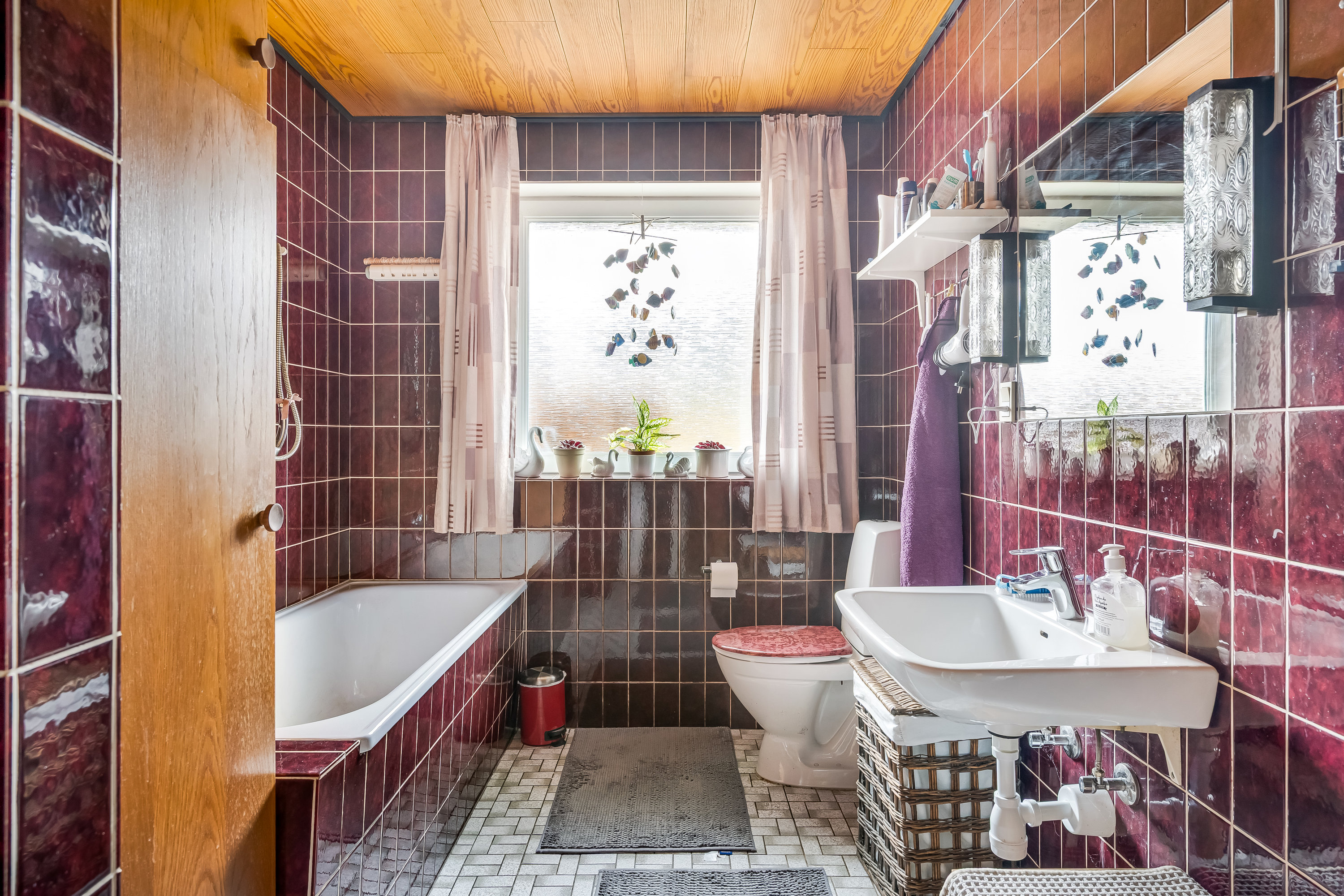 Fremhævet badeværelse billede i fuldskærmstilstand. Billede af Krusbjergvej 29, 6870 Ølgod