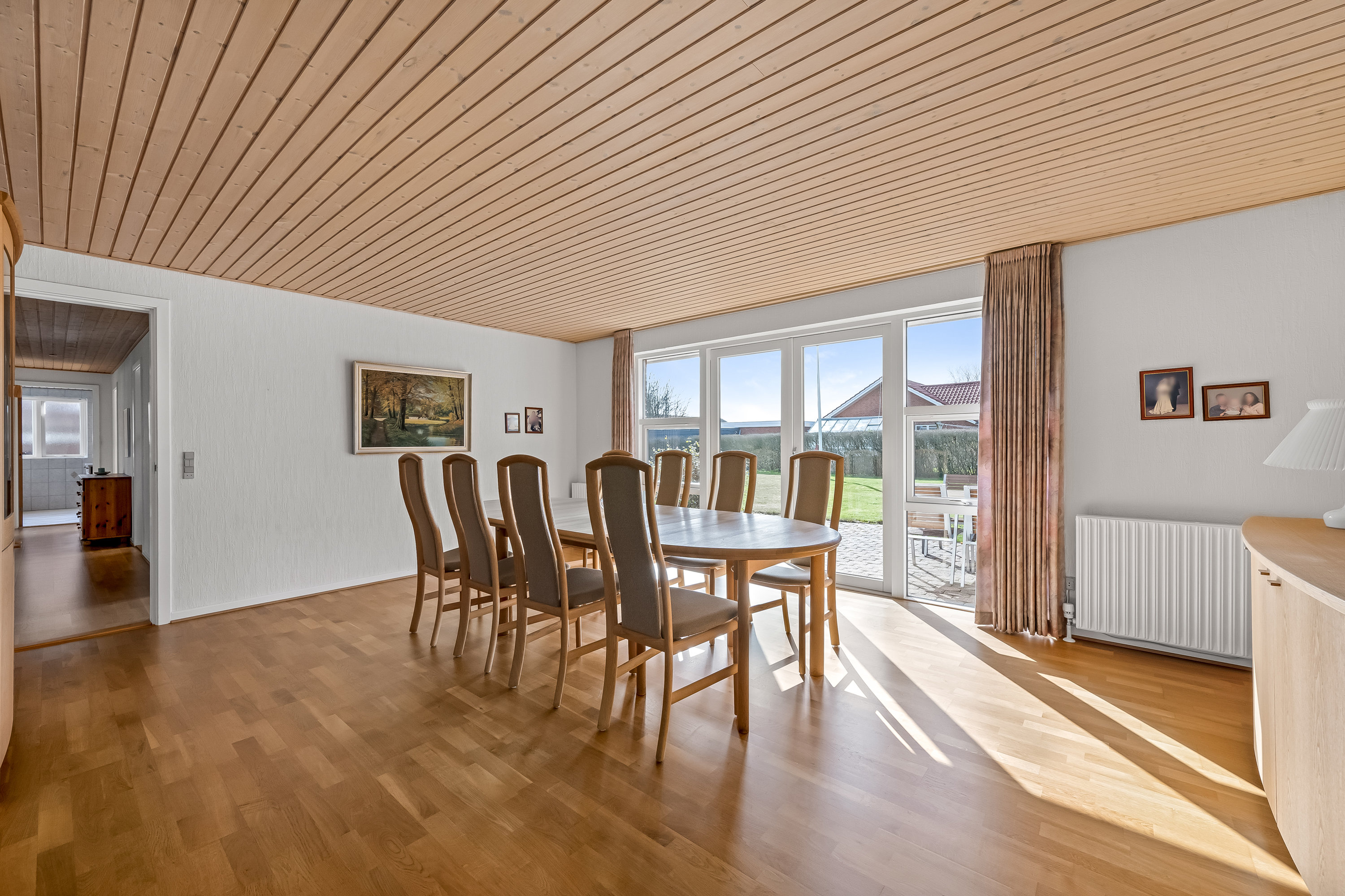 Fremhævet stue billede i fuldskærmstilstand. Billede af Spættevej 6, 6980 Tim