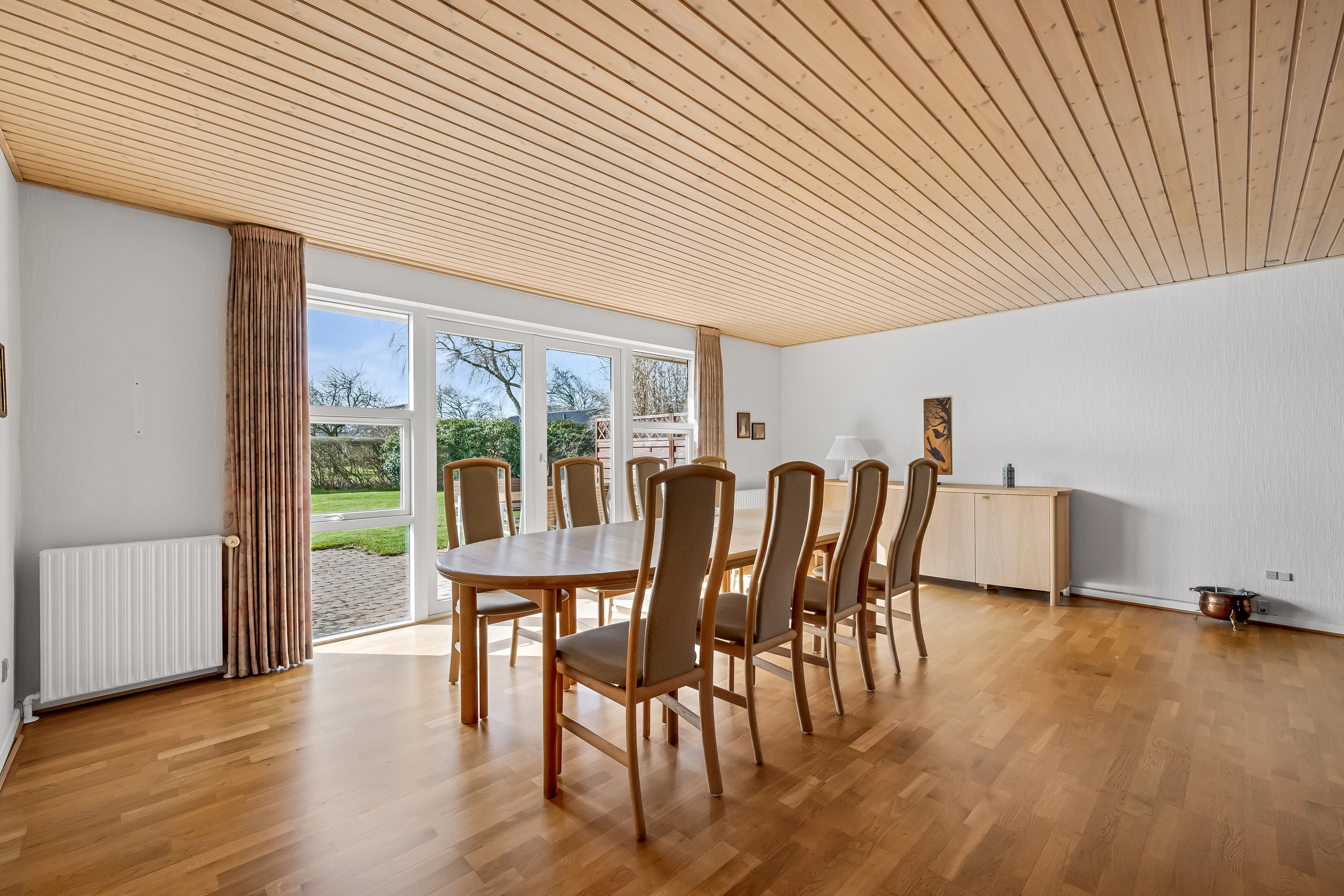 Fremhævet stue billede i fuldskærmstilstand. Billede af Spættevej 6, 6980 Tim