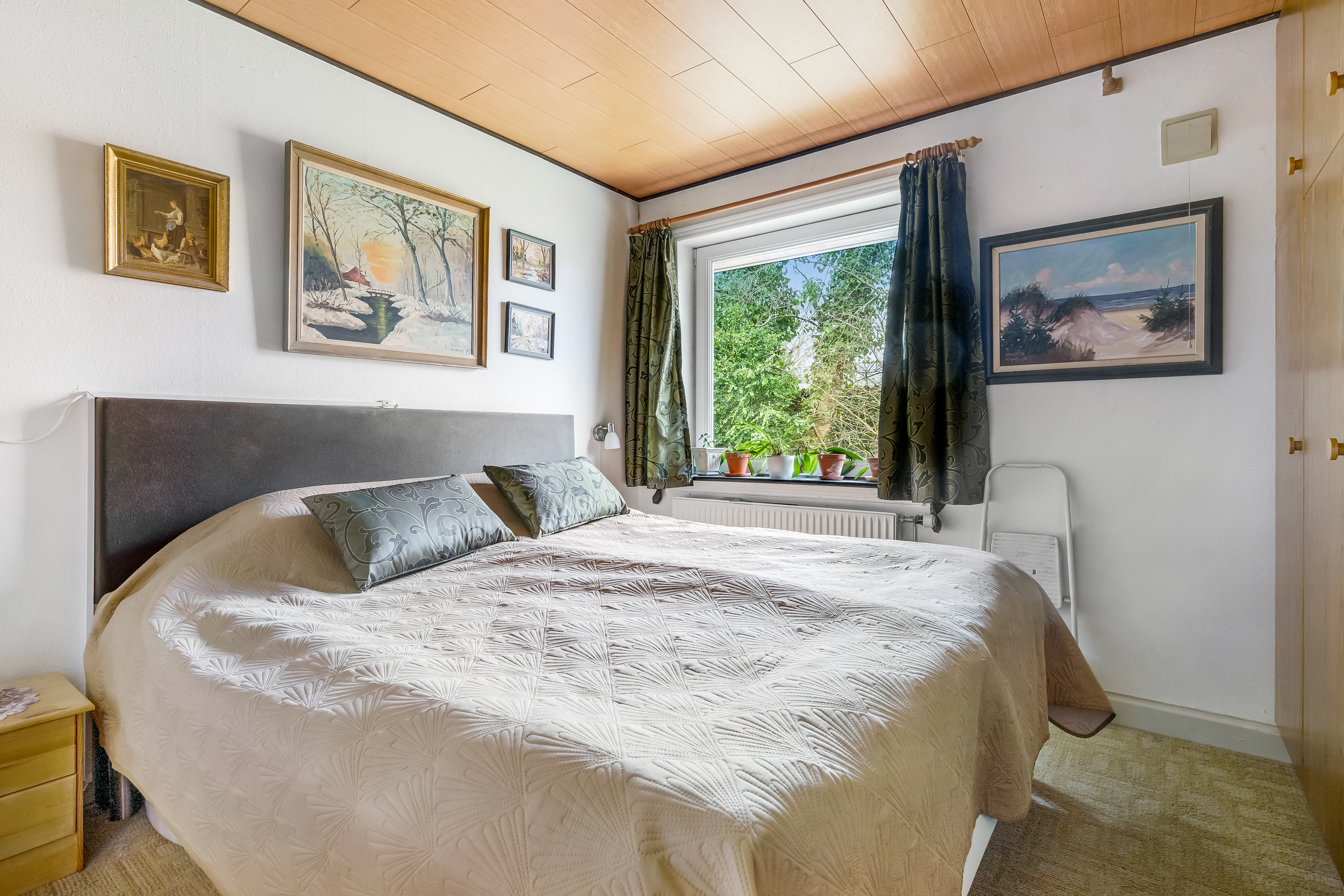 Fremhævet soveværelse billede i fuldskærmstilstand. Billede af Krusbjergvej 29, 6870 Ølgod