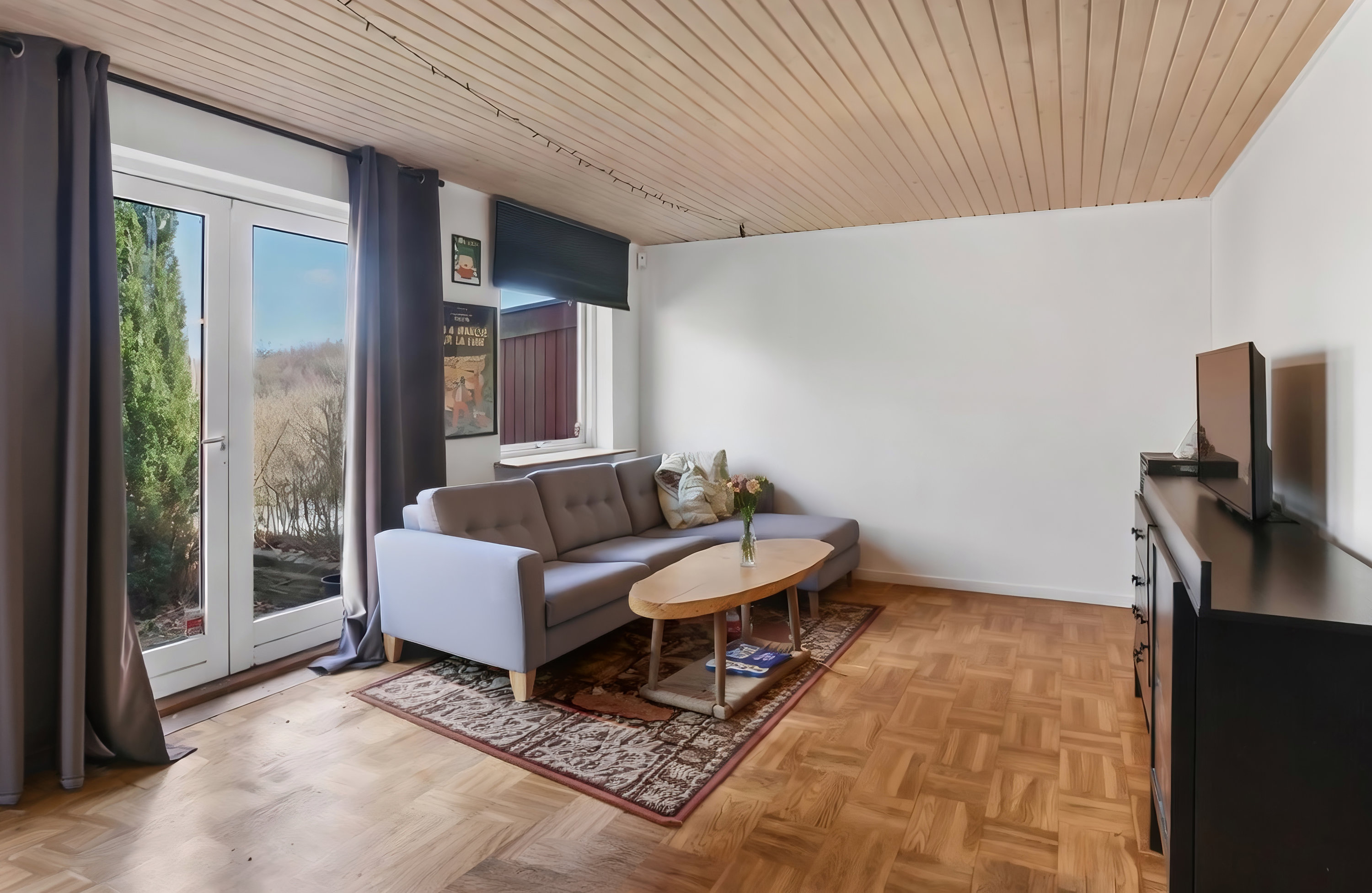 Fremhævet stue billede i fuldskærmstilstand. Billede af Ligustervej 35, 8600 Silkeborg