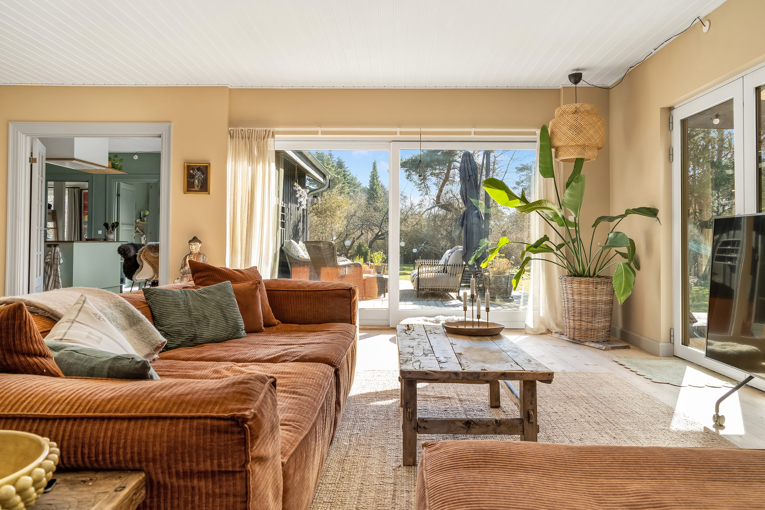 Fremhævet stue billede i fuldskærmstilstand. Billede af Bastevangen 29, Udsholt, 3230 Græsted