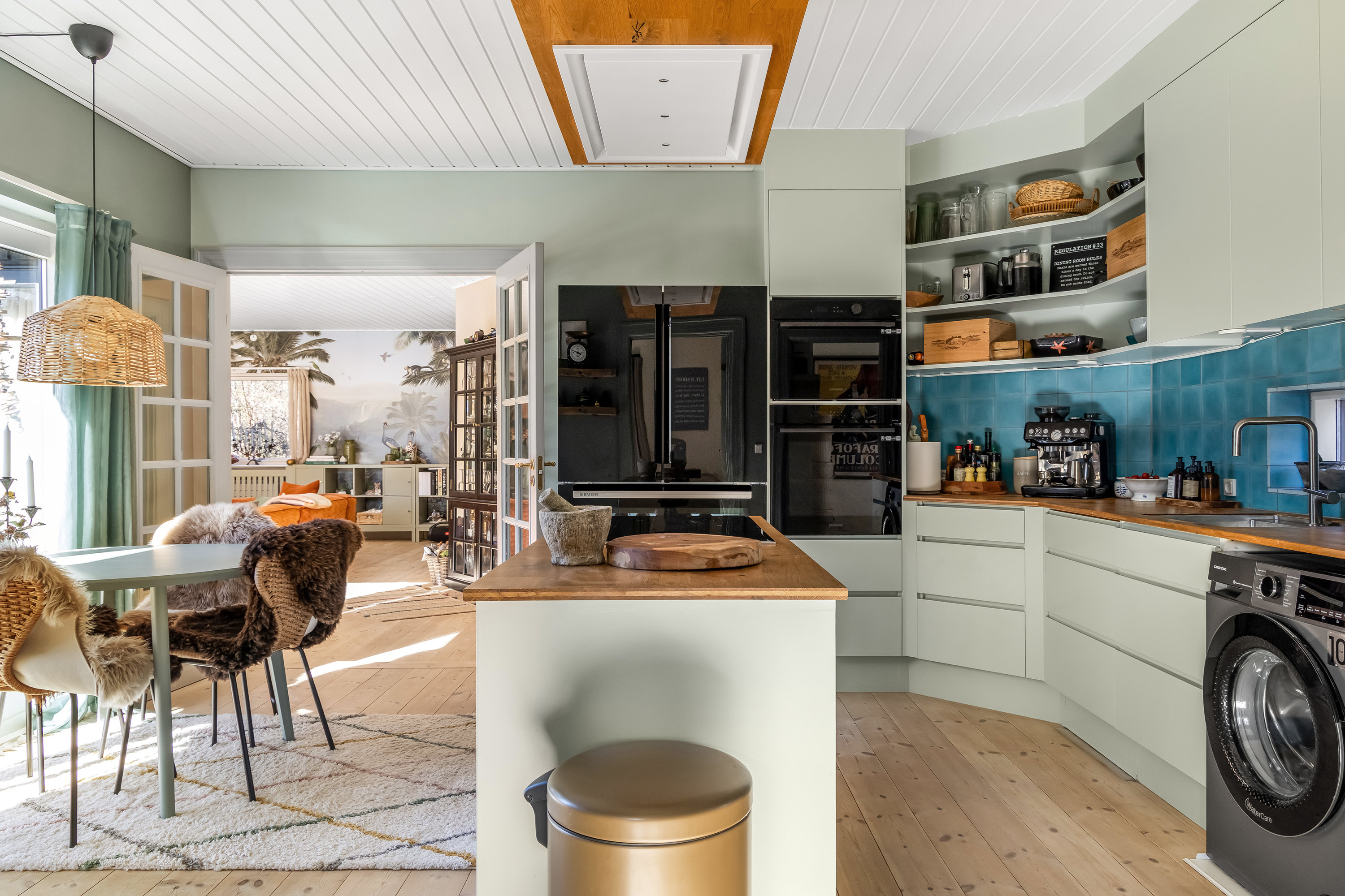 Fremhævet køkken alrum billede i fuldskærmstilstand. Billede af Bastevangen 29, Udsholt, 3230 Græsted