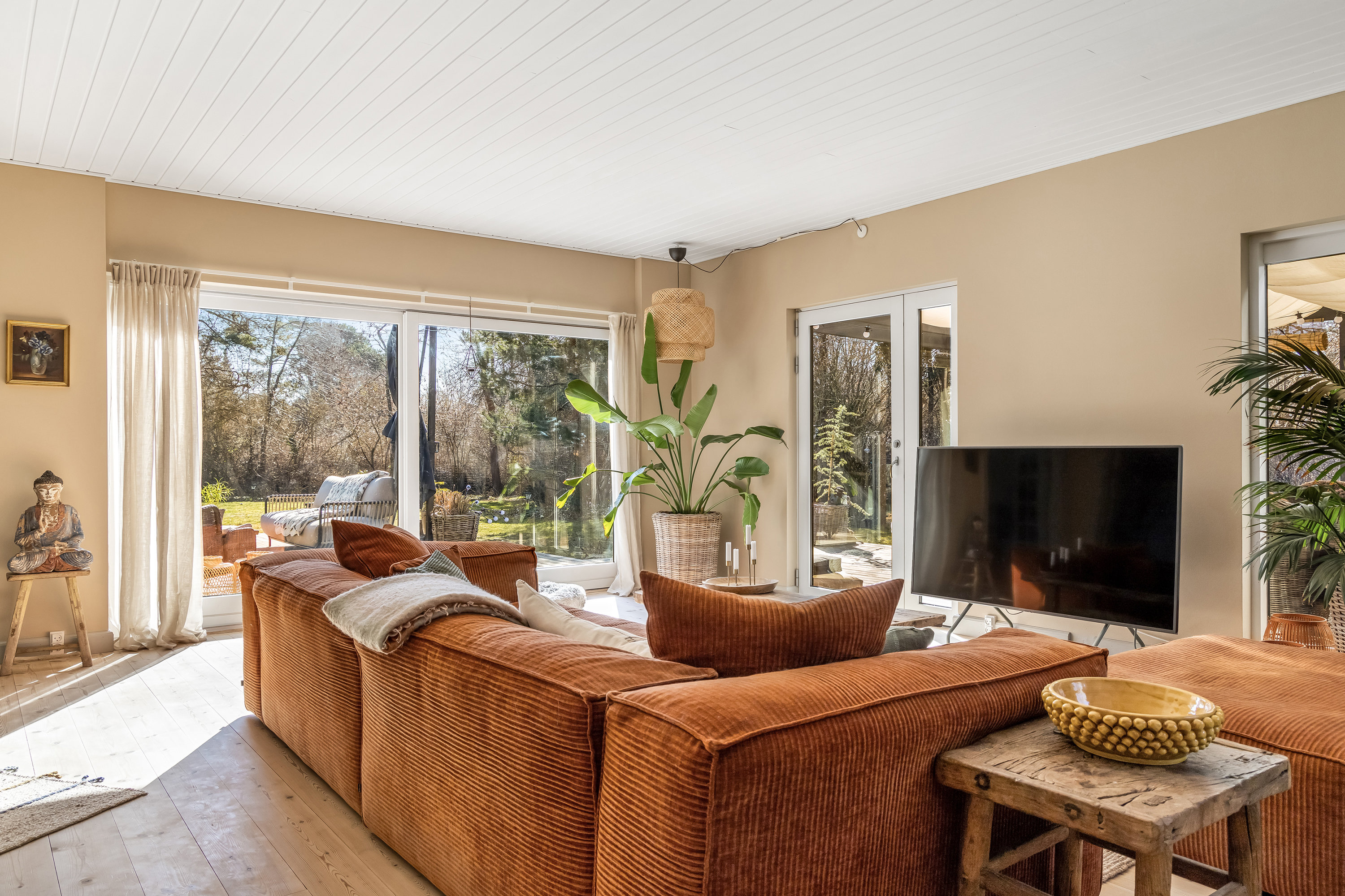 Fremhævet stue billede i fuldskærmstilstand. Billede af Bastevangen 29, Udsholt, 3230 Græsted