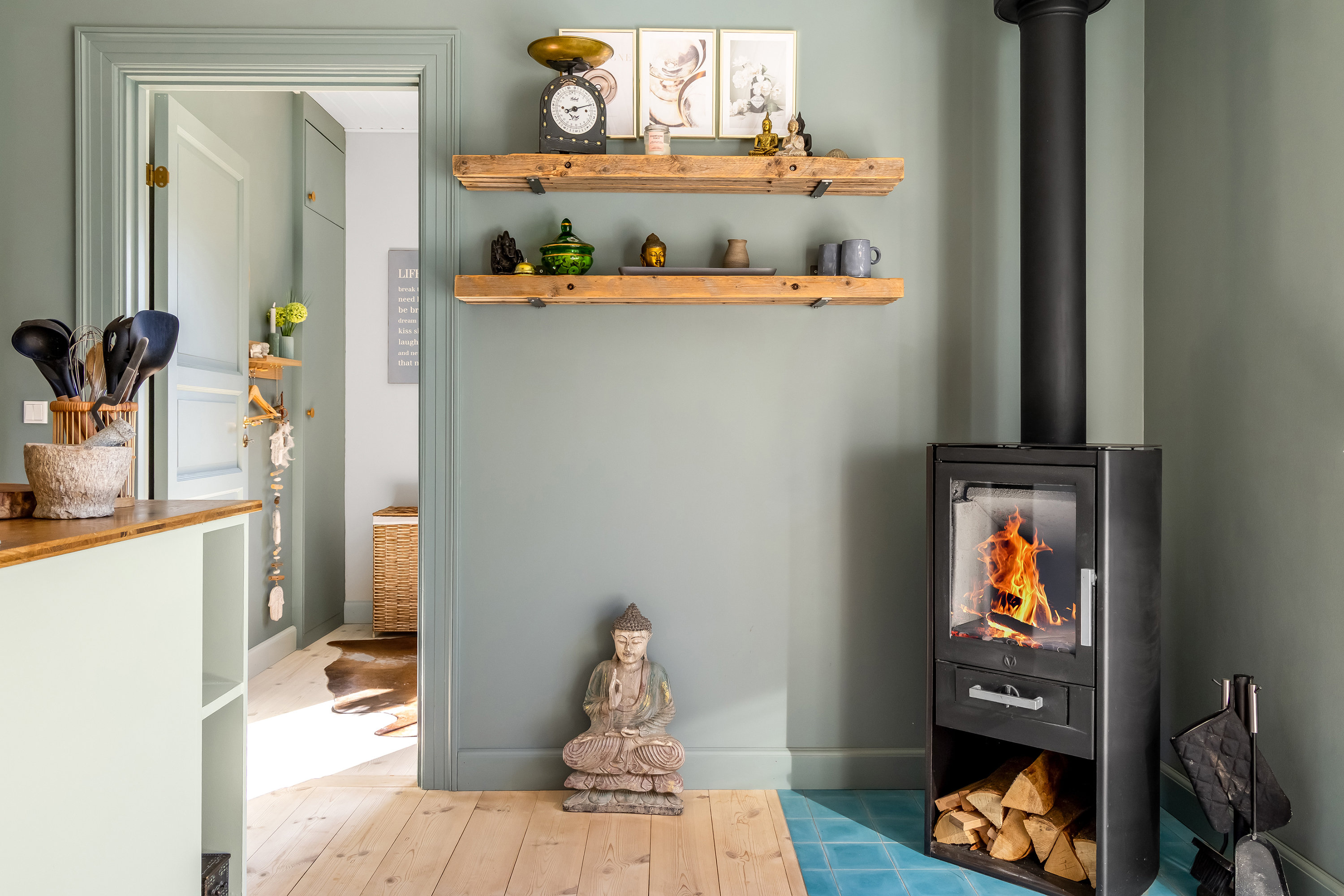 Fremhævet køkken alrum billede i fuldskærmstilstand. Billede af Bastevangen 29, Udsholt, 3230 Græsted