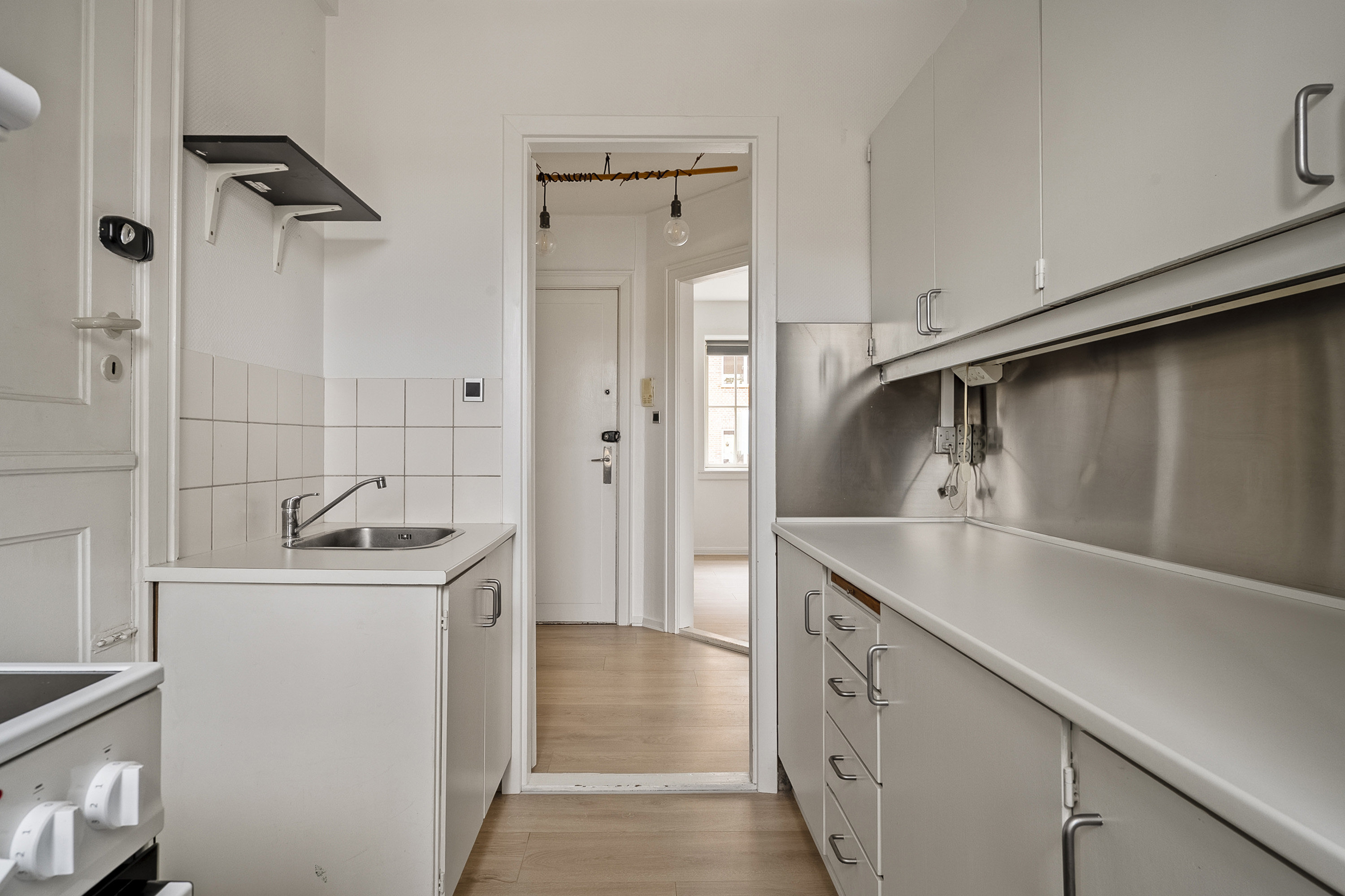 Fremhævet køkken billede i fuldskærmstilstand. Billede af Emil Møllers Gade 18, 1. tv., 8700 Horsens