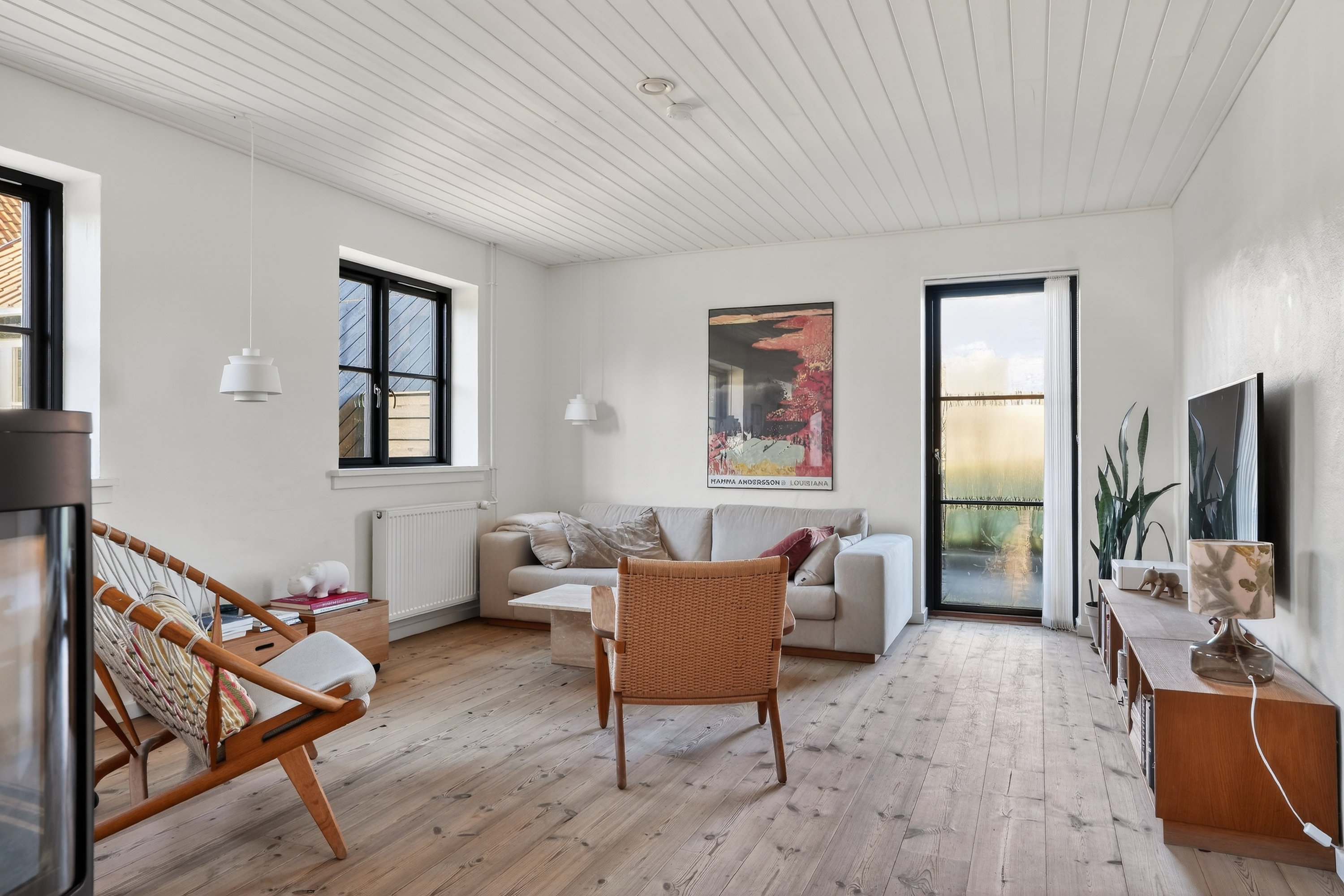 Fremhævet stue billede i fuldskærmstilstand. Billede af Dr Schadsvej 11, 4500 Nykøbing Sj