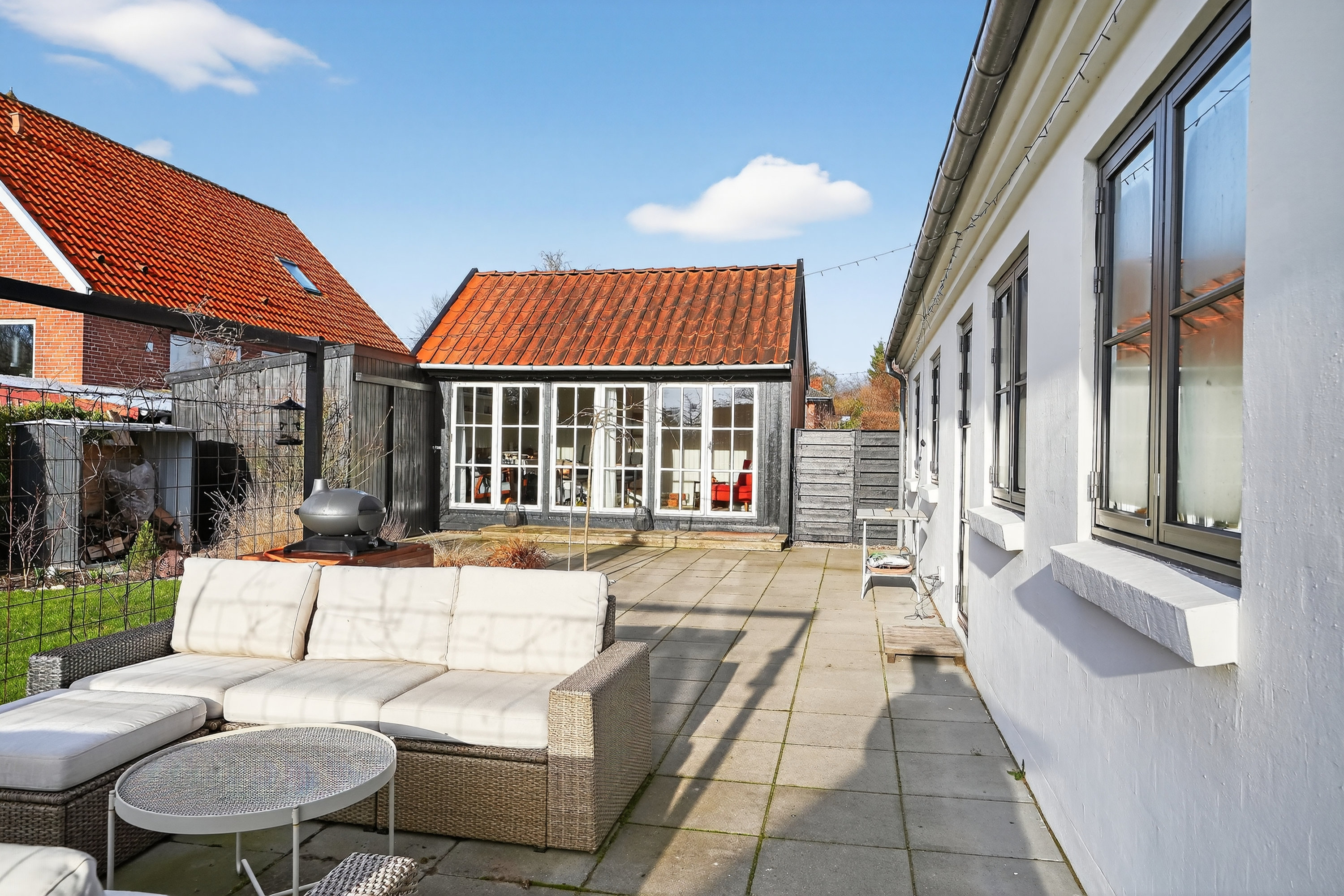 Fremhævet terrasse billede i fuldskærmstilstand. Billede af Dr Schadsvej 11, 4500 Nykøbing Sj