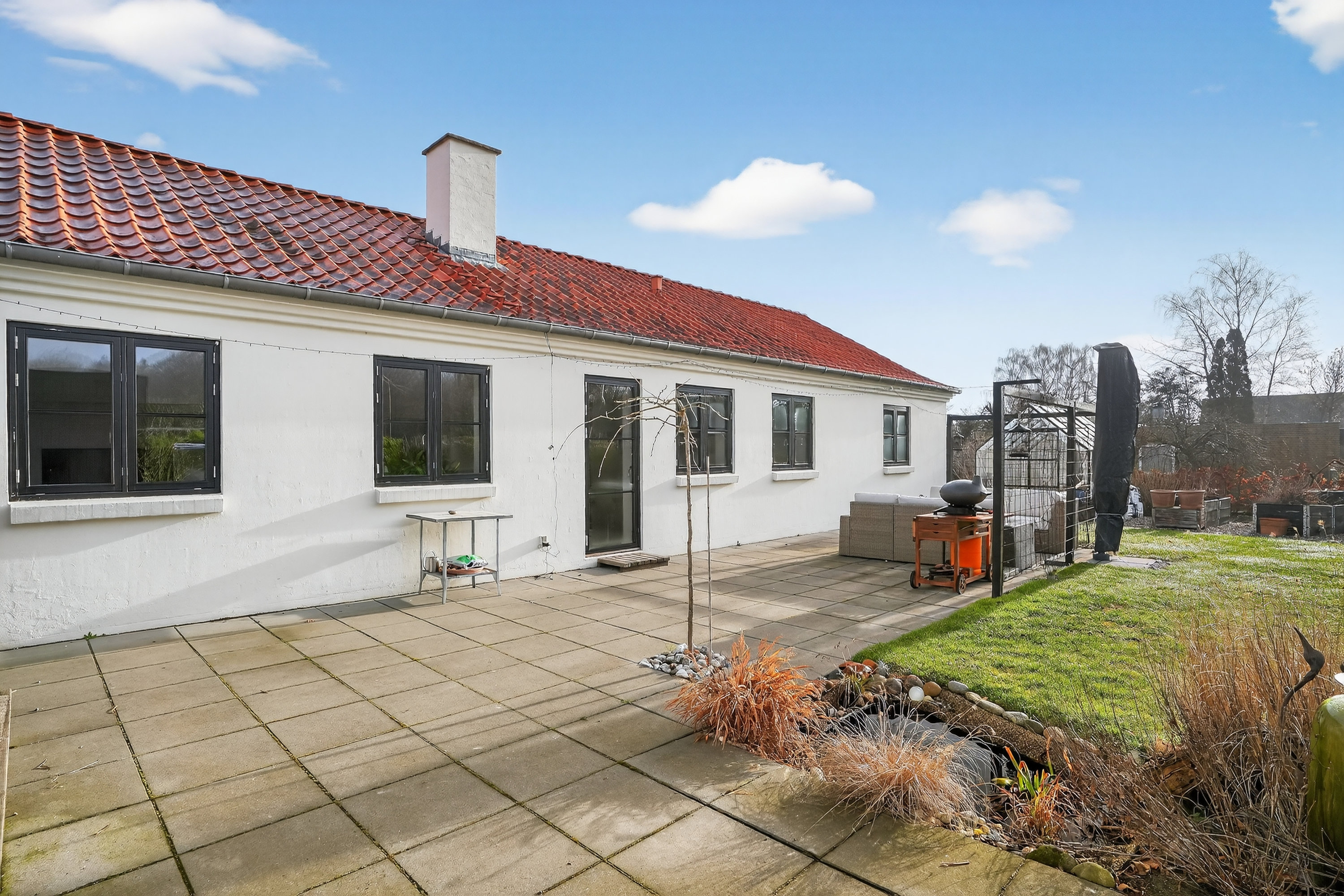 Fremhævet terrasse billede i fuldskærmstilstand. Billede af Dr Schadsvej 11, 4500 Nykøbing Sj