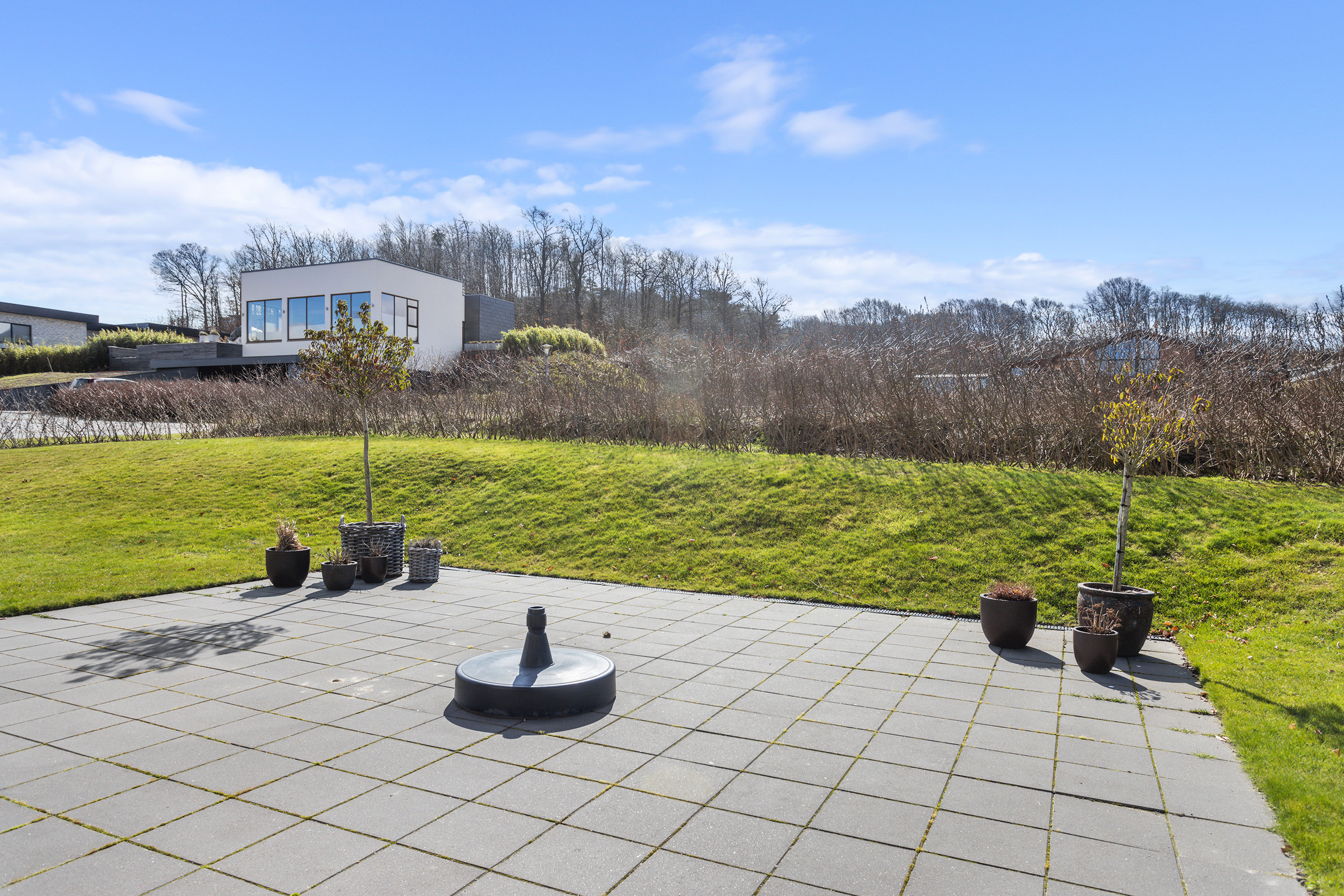 Fremhævet terrasse billede i fuldskærmstilstand. Billede af Vesteråsene 24, 9900 Frederikshavn