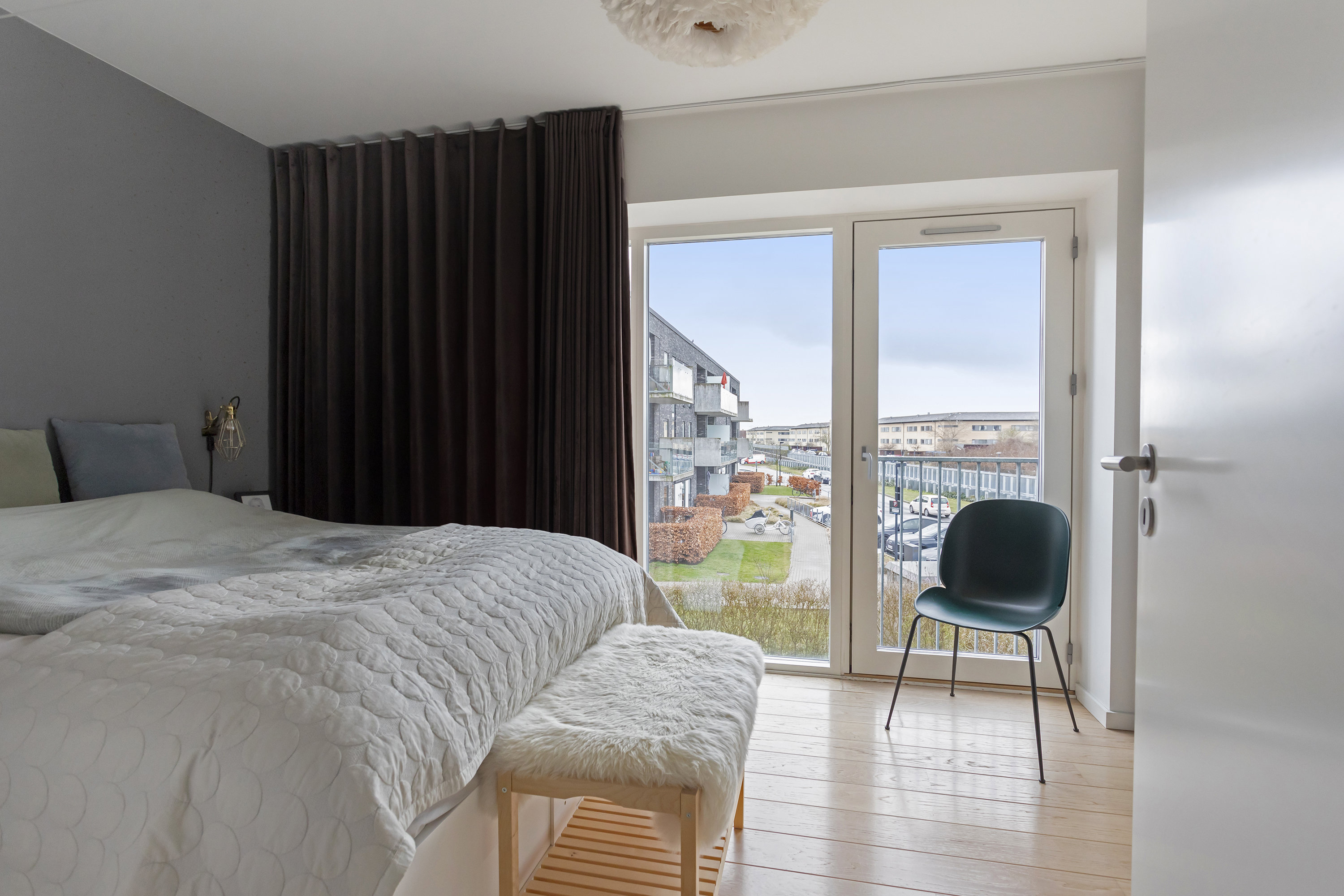 Fremhævet soveværelse billede i fuldskærmstilstand. Billede af Krimsvej 7B, 2300 København S