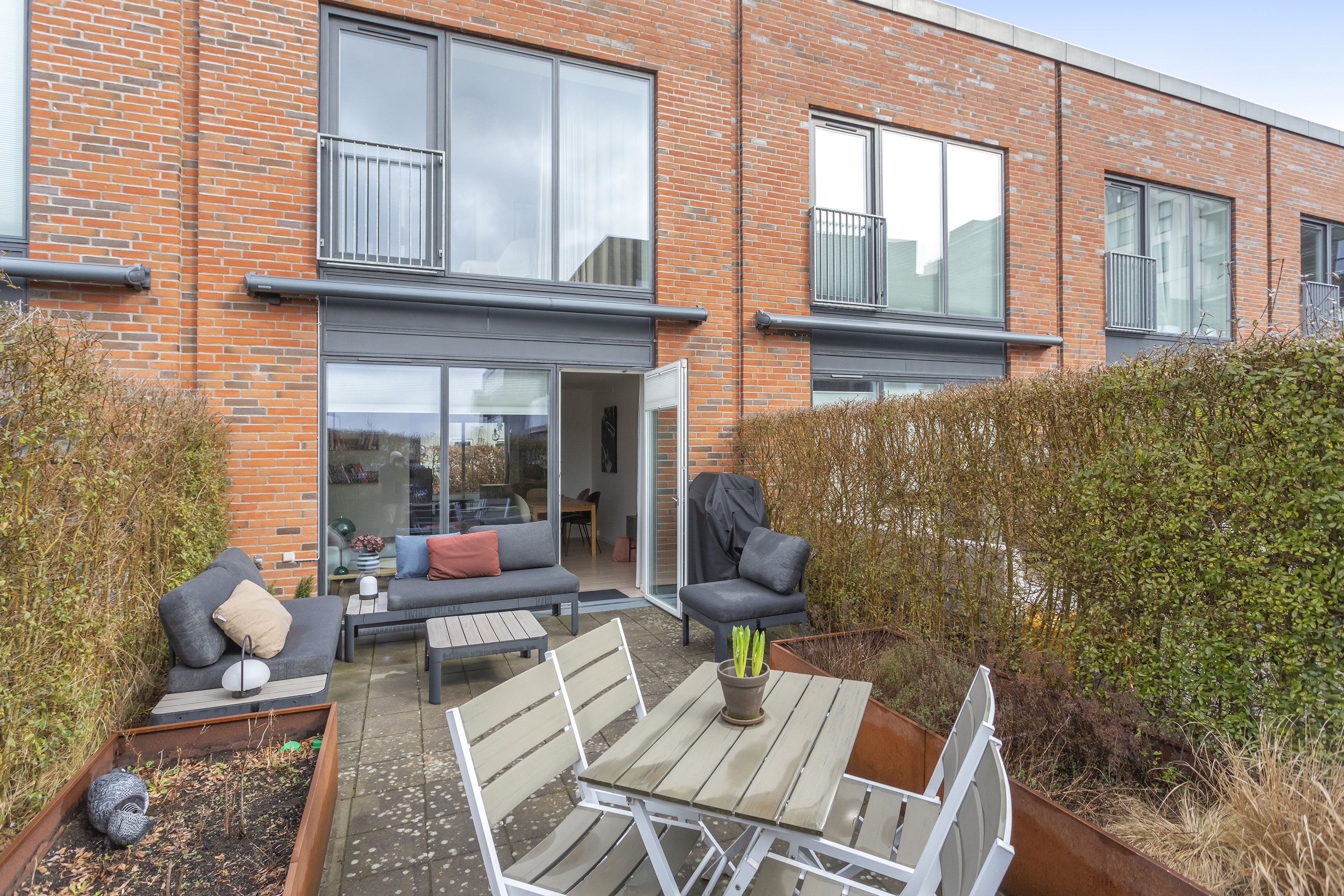 Fremhævet terrasse billede i fuldskærmstilstand. Billede af Krimsvej 7B, 2300 København S