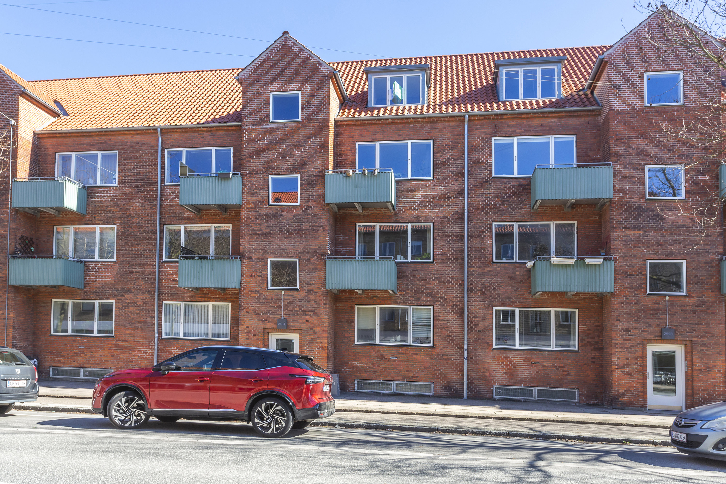 Fremhævet gårdmiljø billede i fuldskærmstilstand. Billede af Amagerbrogade 259A, 3., 2300 København S