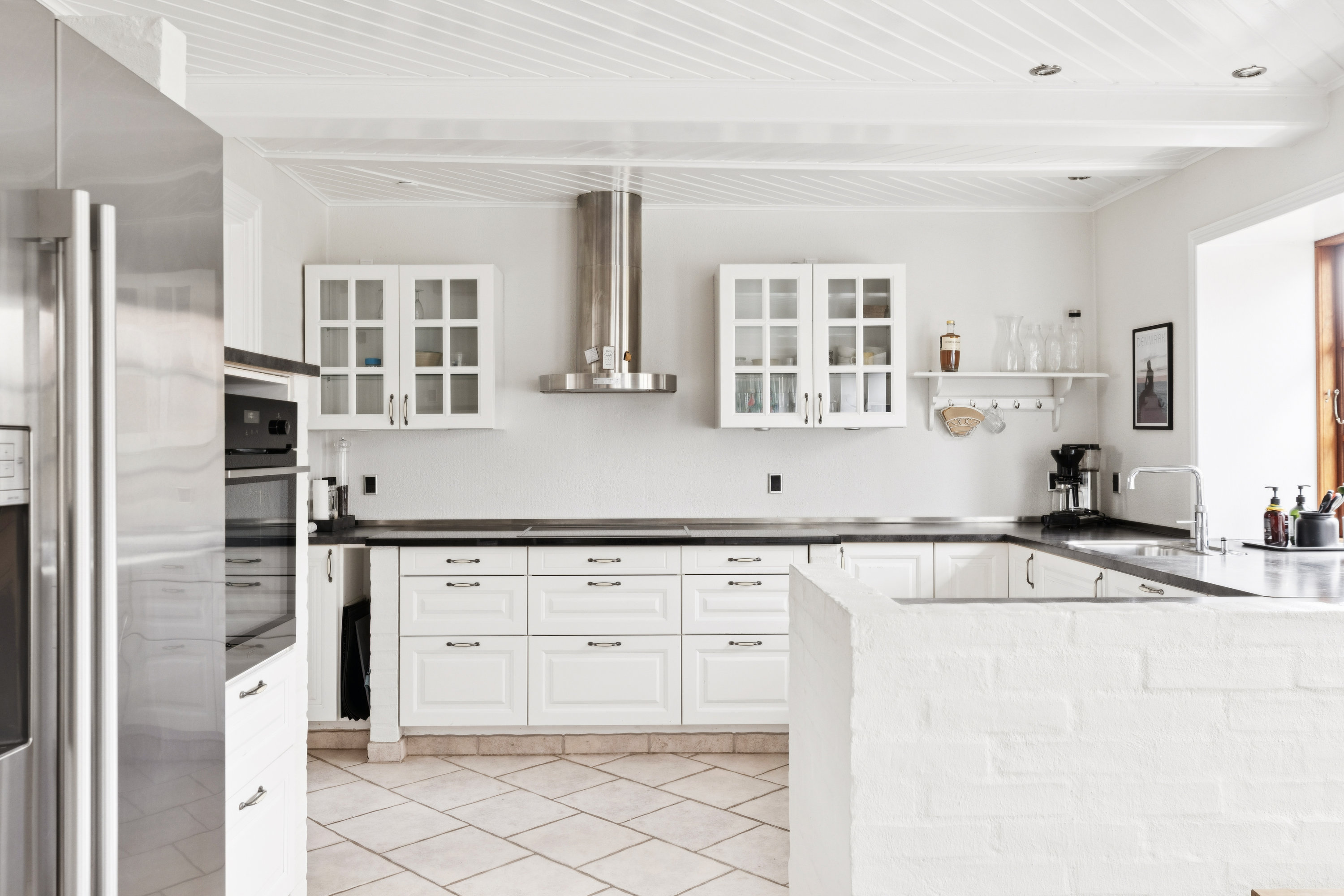 Fremhævet køkken billede i fuldskærmstilstand. Billede af Roagervej 396A, Kirkeby, 6760 Ribe