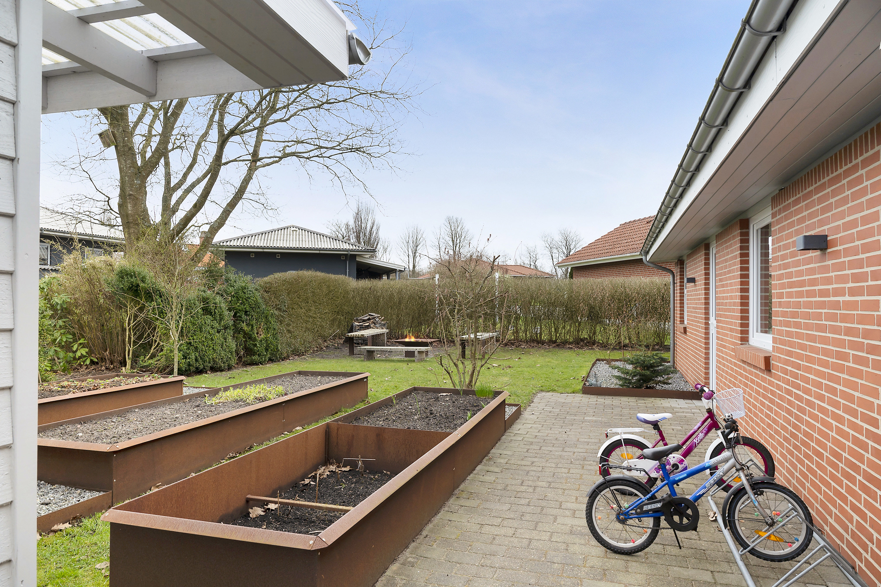 Fremhævet område billede i fuldskærmstilstand. Billede af Holmeåvænget 23, 6682 Hovborg