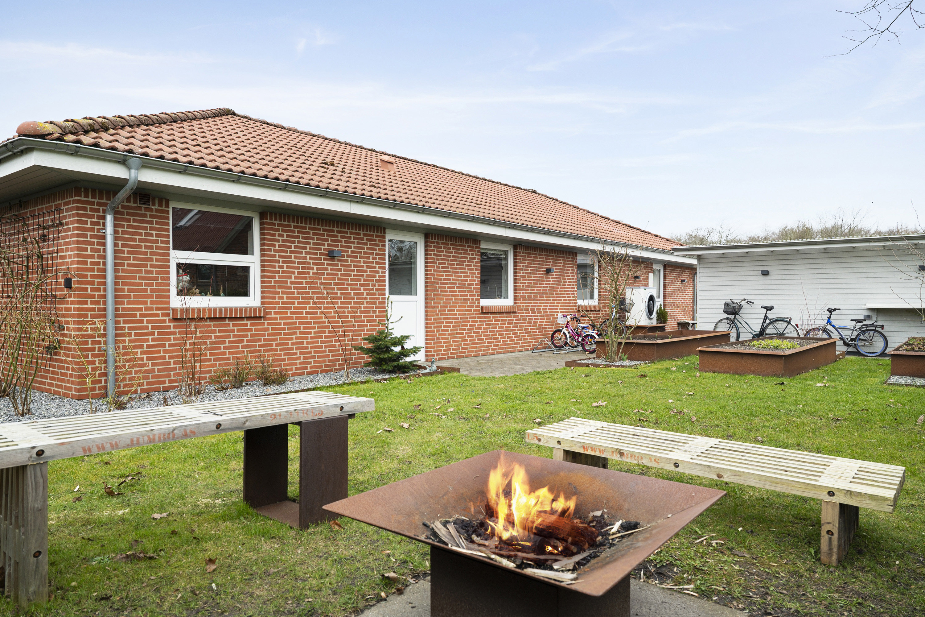 Fremhævet område billede i fuldskærmstilstand. Billede af Holmeåvænget 23, 6682 Hovborg