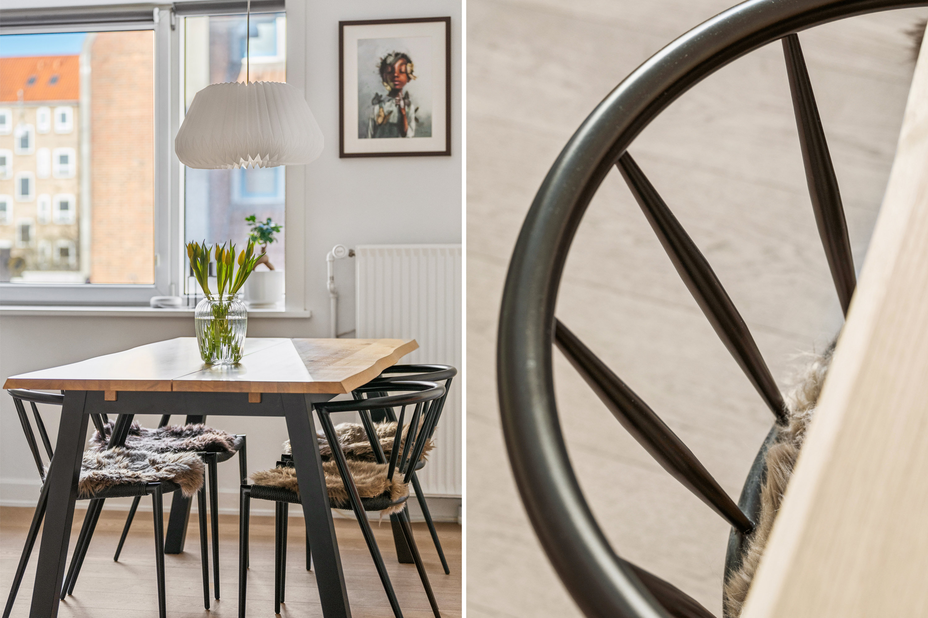 Fremhævet stue billede i fuldskærmstilstand. Billede af Vesterbro 84, 1. th., 9000 Aalborg