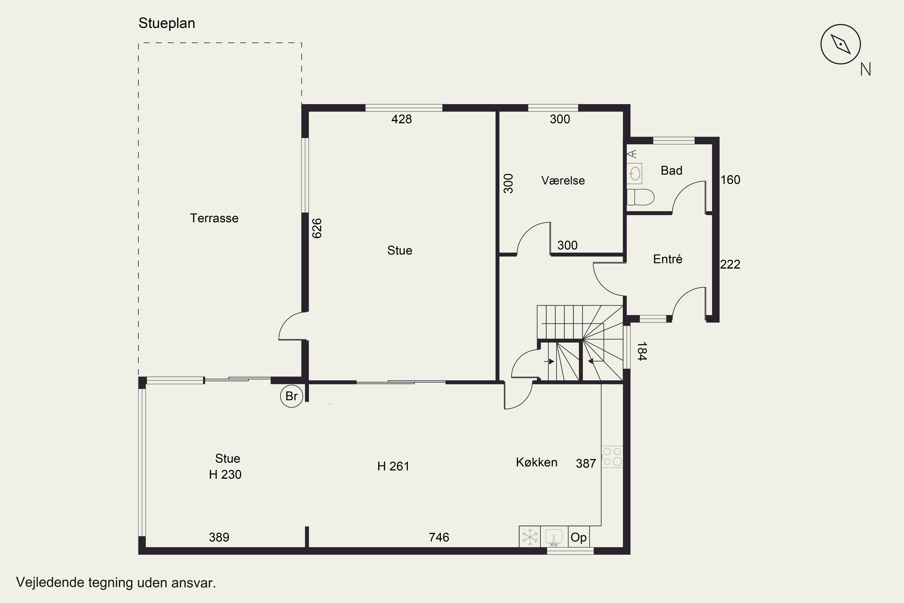 Plantegninger billede af Provstebakken 36, Hasle, 8210 Aarhus V