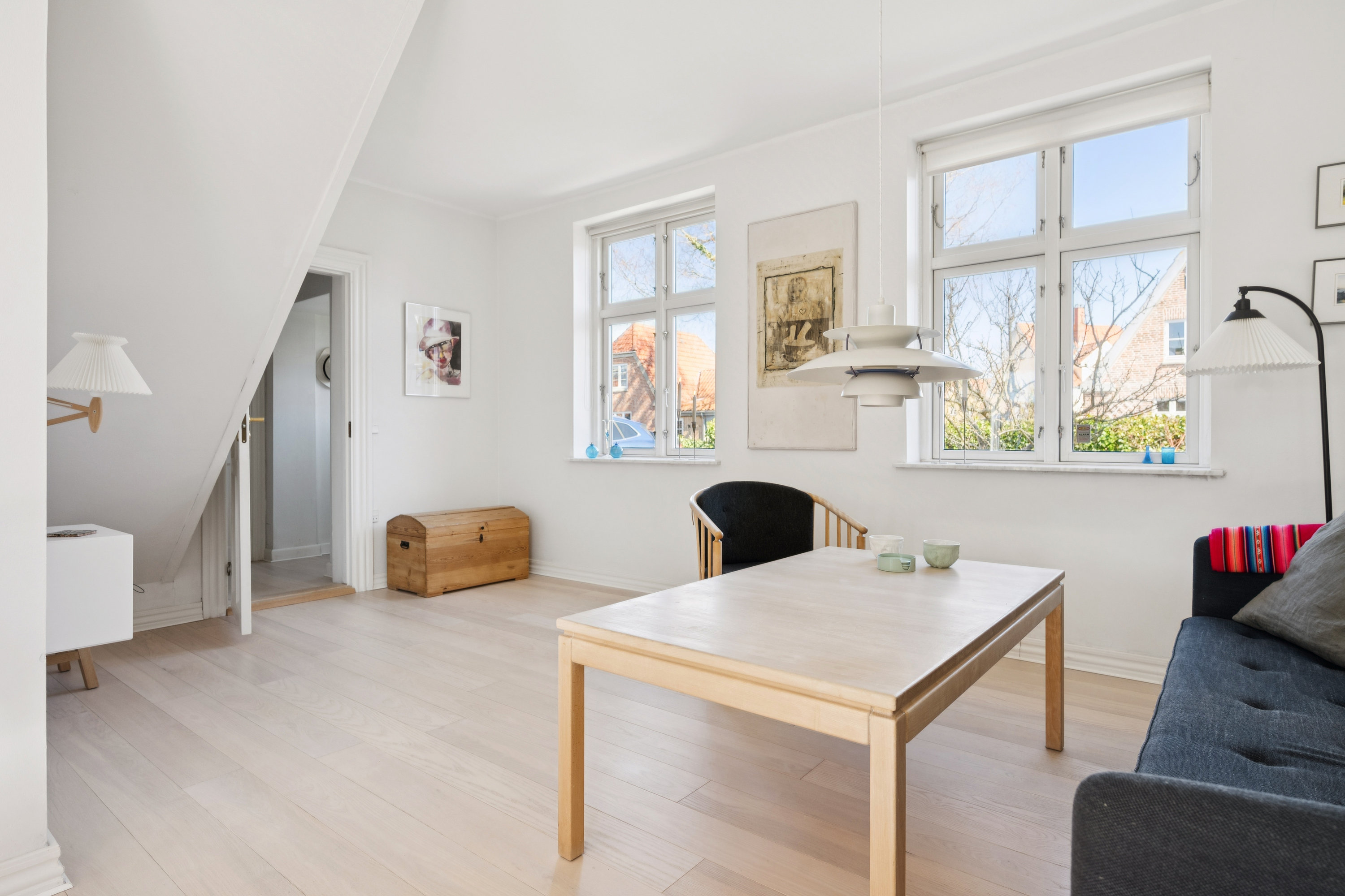 Fremhævet stue billede i fuldskærmstilstand. Billede af Mansasvej 1, 2500 Valby