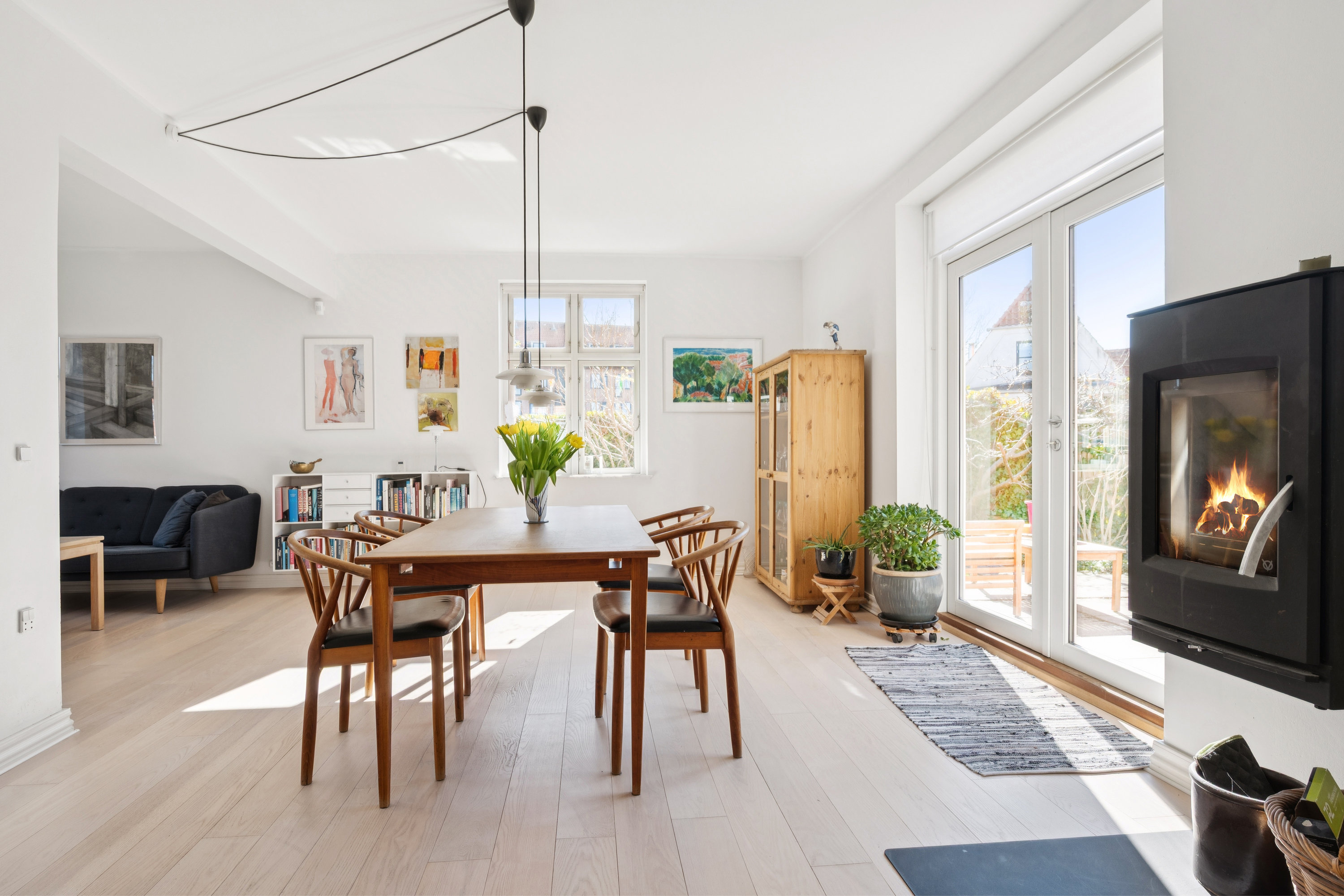 Fremhævet stue billede i fuldskærmstilstand. Billede af Mansasvej 1, 2500 Valby