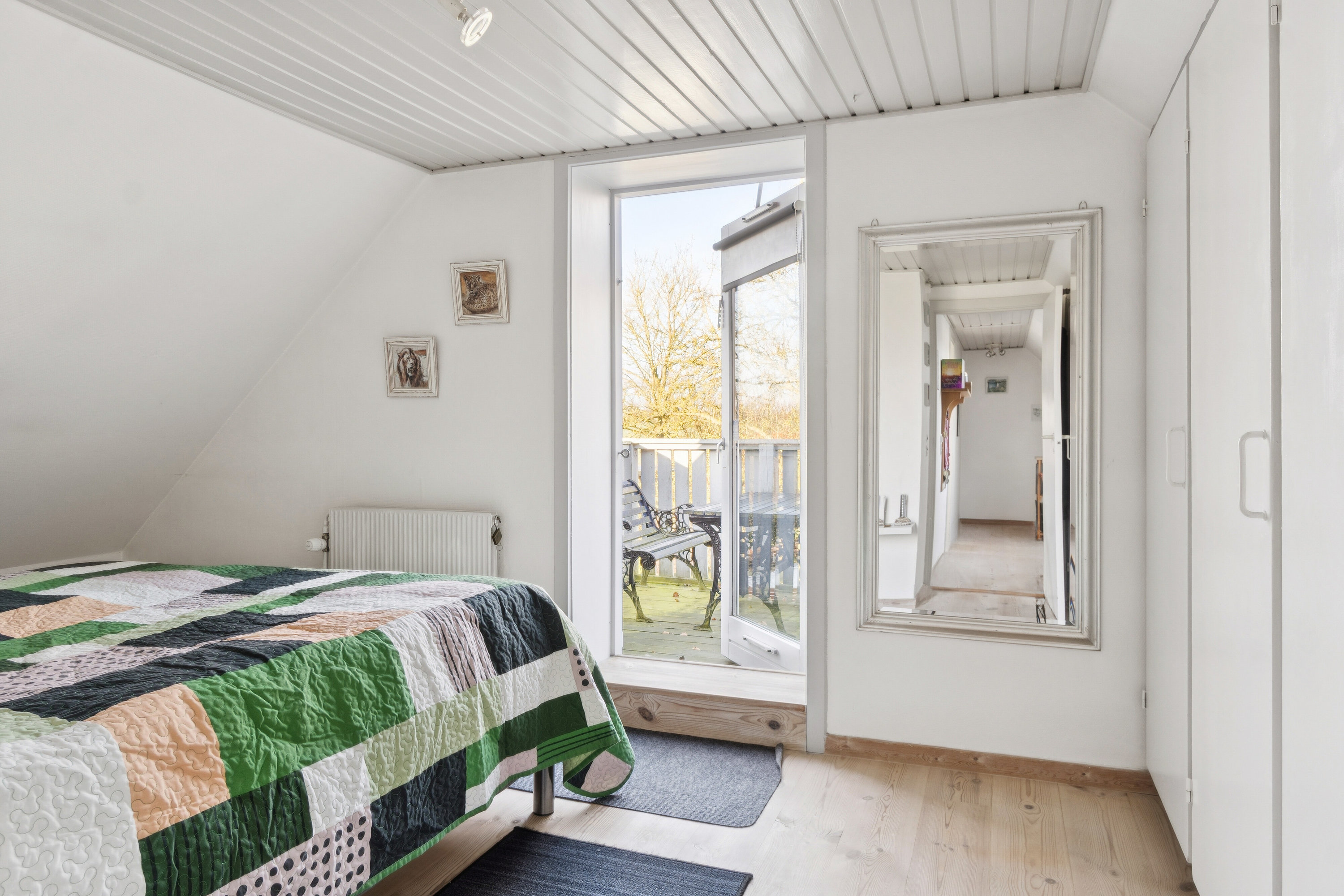 Fremhævet soveværelse billede i fuldskærmstilstand. Billede af Ørslev Hovedgade 8, Ørslev, 4200 Slagelse