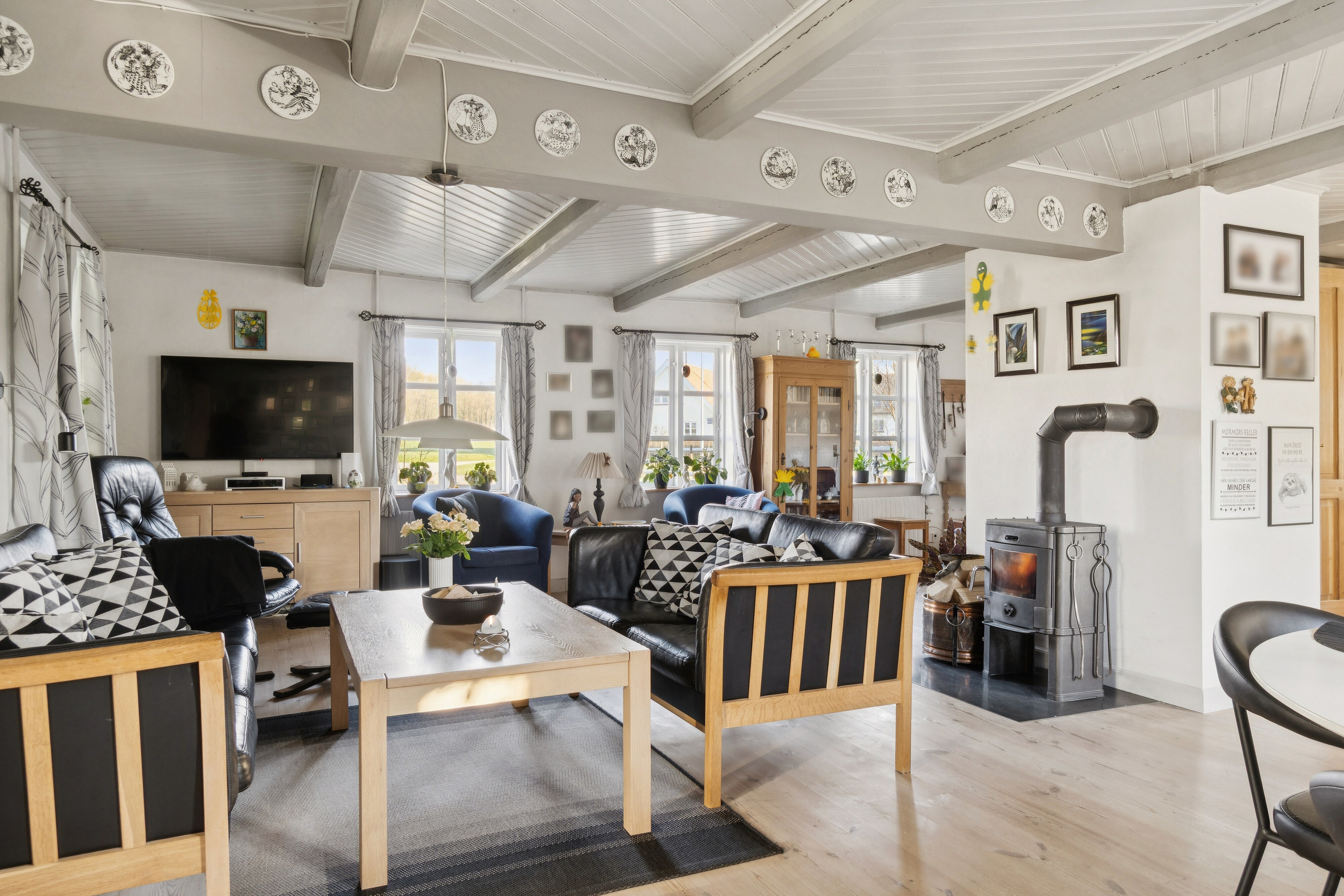 Fremhævet stue billede i fuldskærmstilstand. Billede af Ørslev Hovedgade 8, Ørslev, 4200 Slagelse