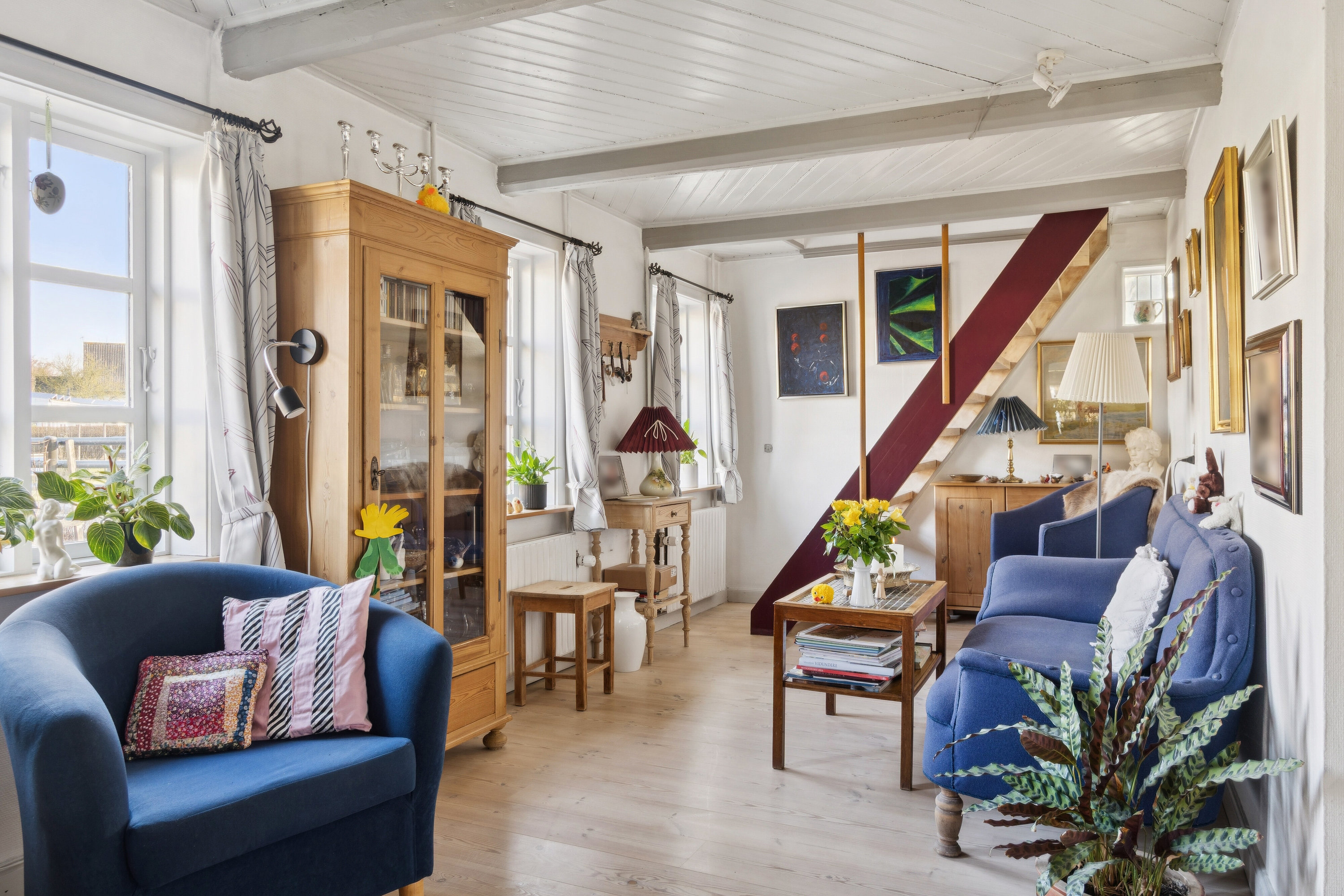 Fremhævet stue billede i fuldskærmstilstand. Billede af Ørslev Hovedgade 8, Ørslev, 4200 Slagelse