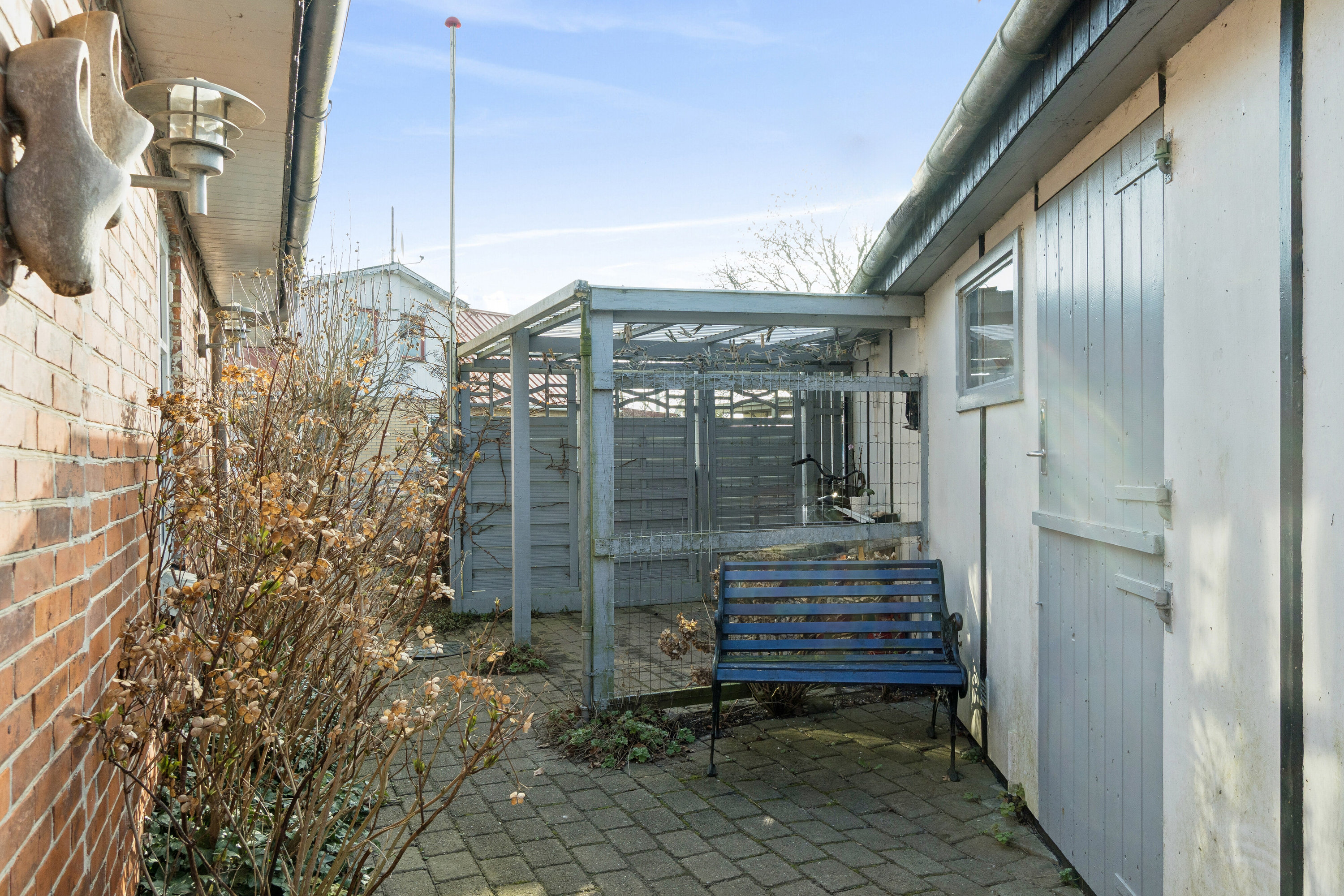 Fremhævet overdækket terrasse billede i fuldskærmstilstand. Billede af Ørslev Hovedgade 8, Ørslev, 4200 Slagelse