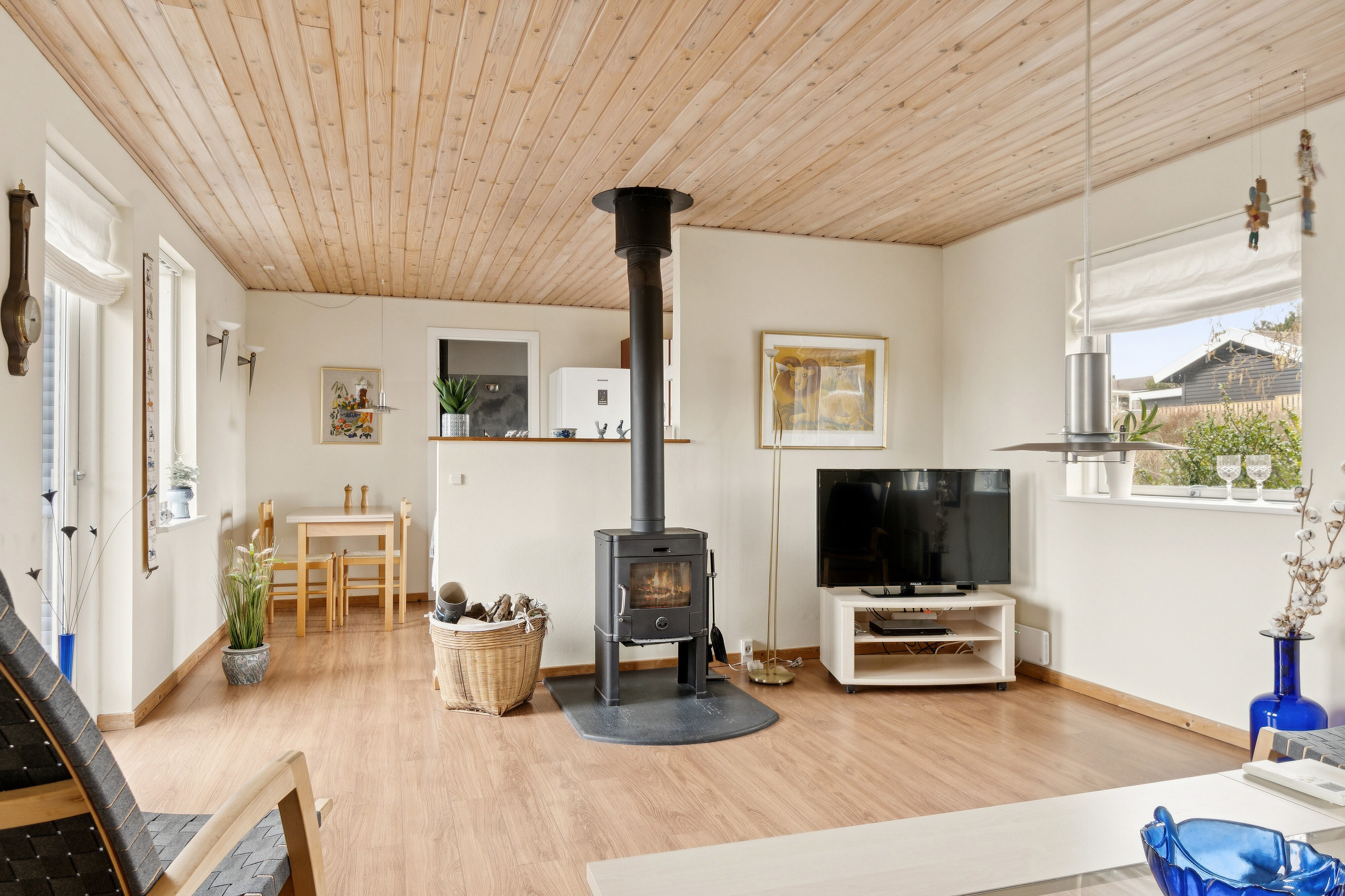 Fremhævet stue billede i fuldskærmstilstand. Billede af Østersvej 5, Bildsø, 4200 Slagelse