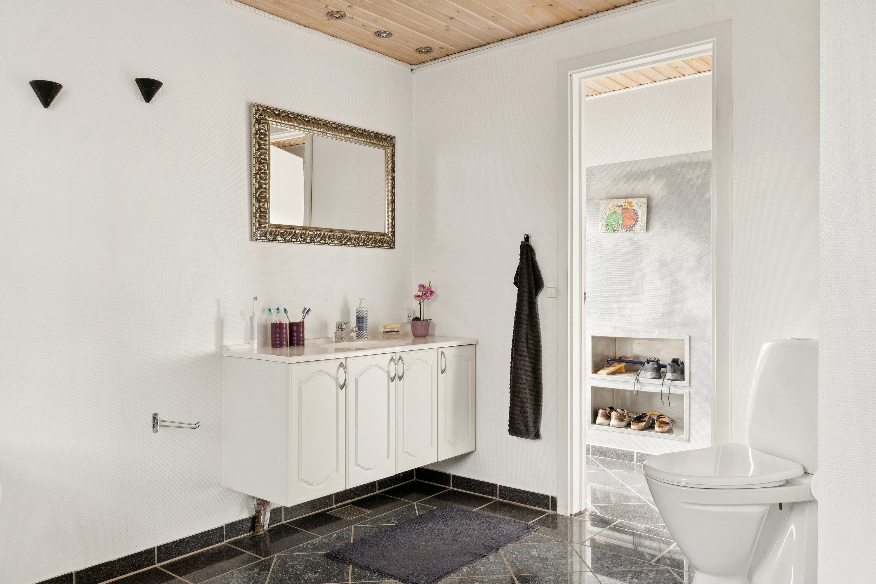 Fremhævet badeværelse billede i fuldskærmstilstand. Billede af Østersvej 5, Bildsø, 4200 Slagelse