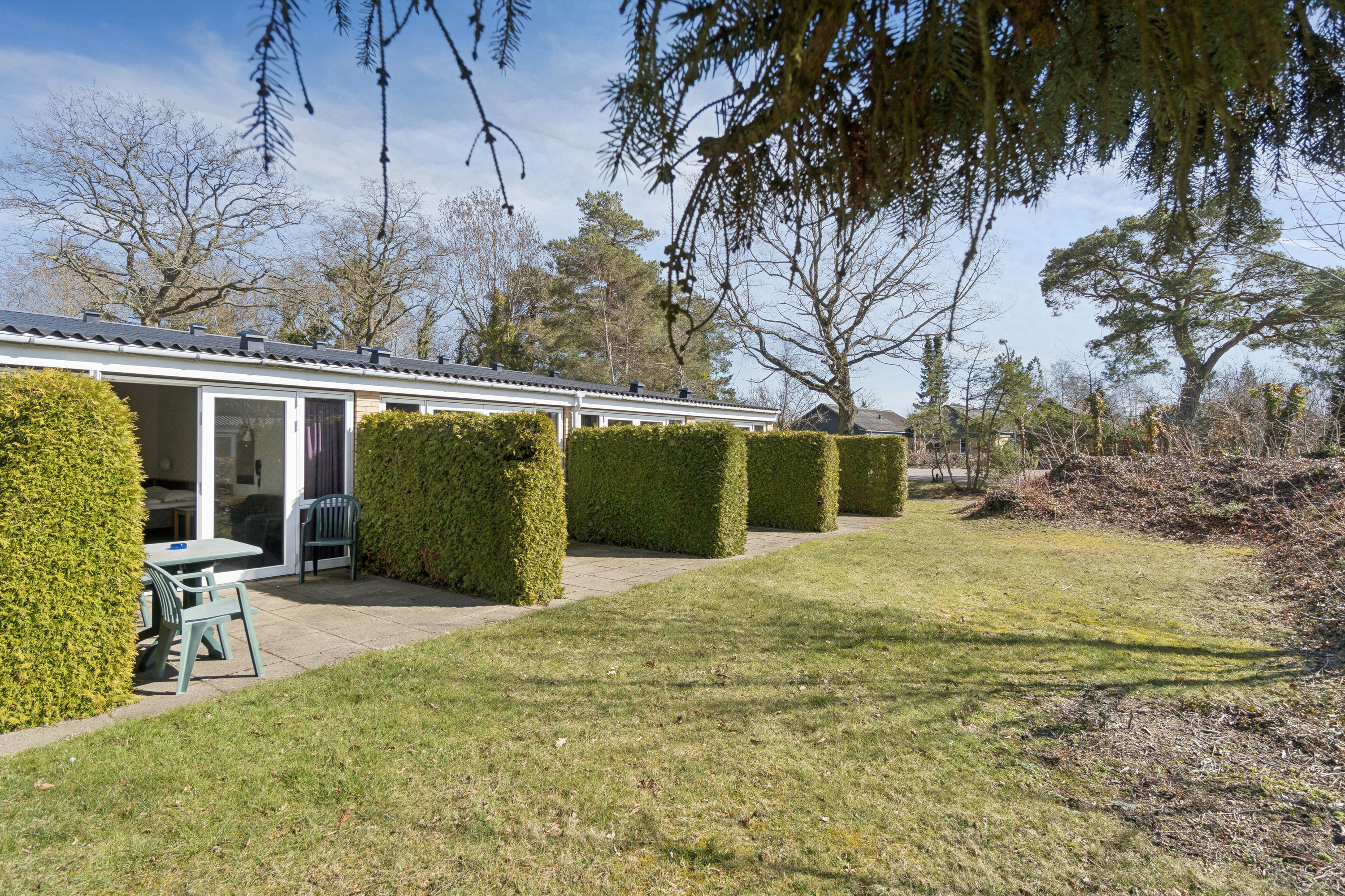 Fremhævet set fra haven billede i fuldskærmstilstand. Billede af Boulevarden 11D, Balka, 3730 Nexø