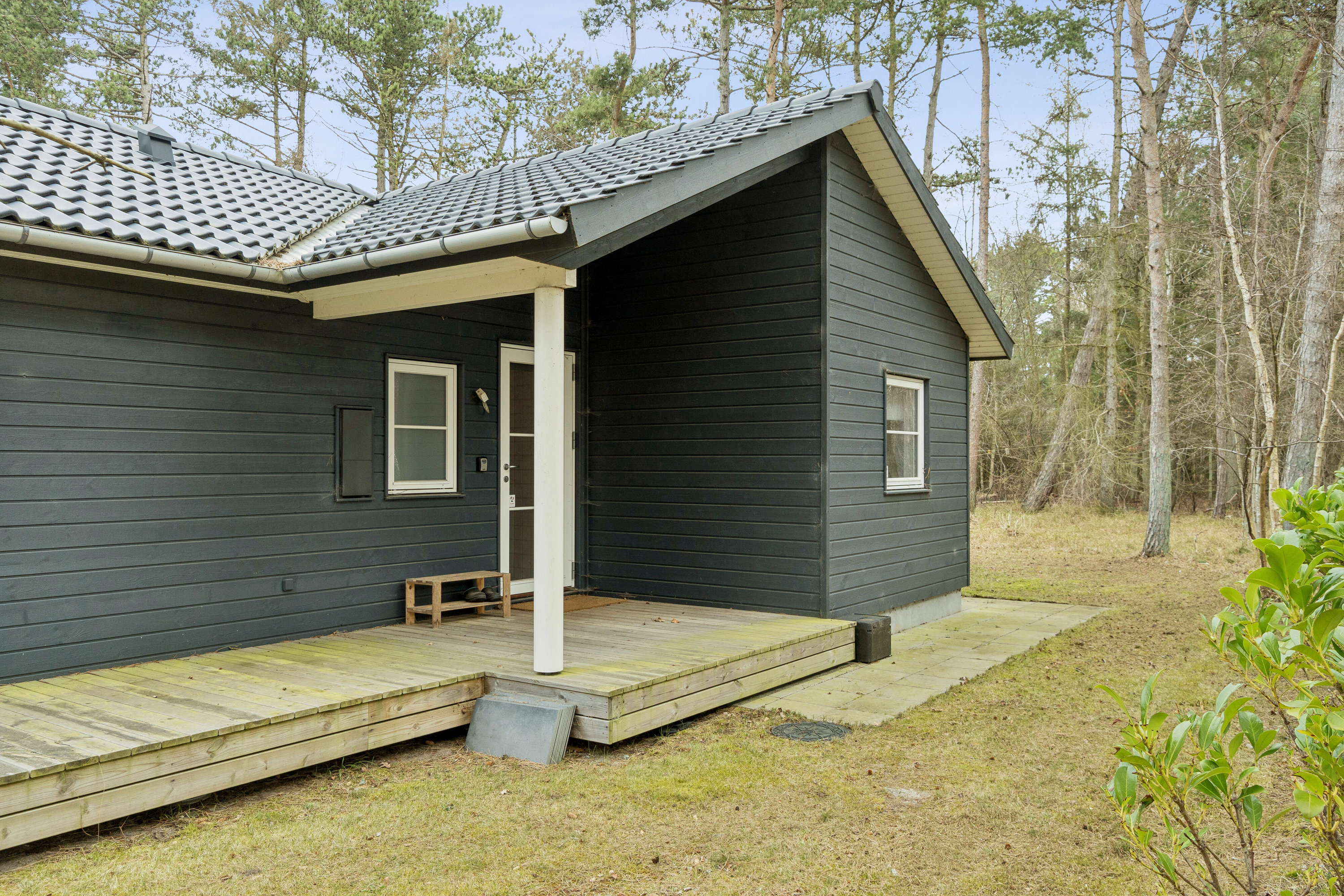 Fremhævet set fra vejen billede i fuldskærmstilstand. Billede af Ved Kanalen 2, Bjerge Sydstrand, 4480 Store Fuglede