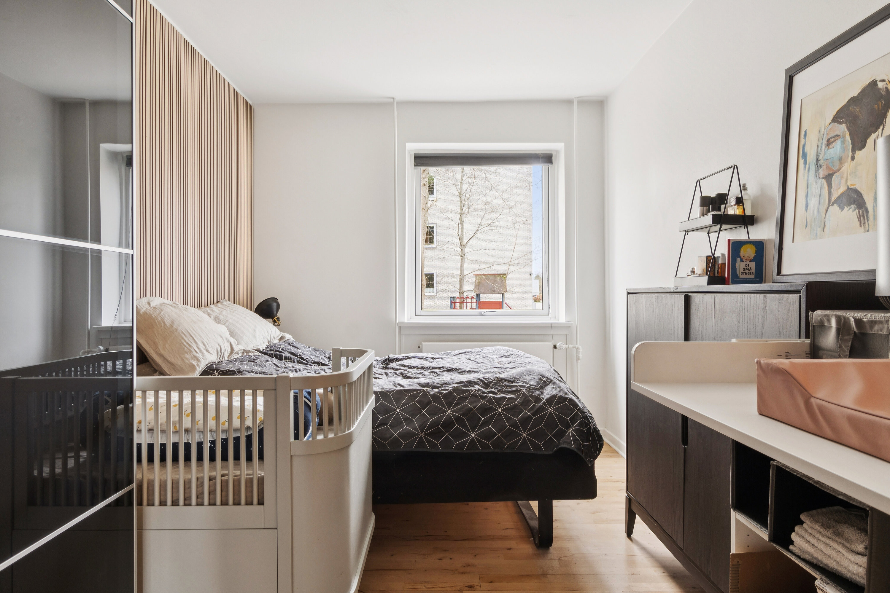 Fremhævet soveværelse billede i fuldskærmstilstand. Billede af Roskildevænget 61, st.. th., 4000 Roskilde