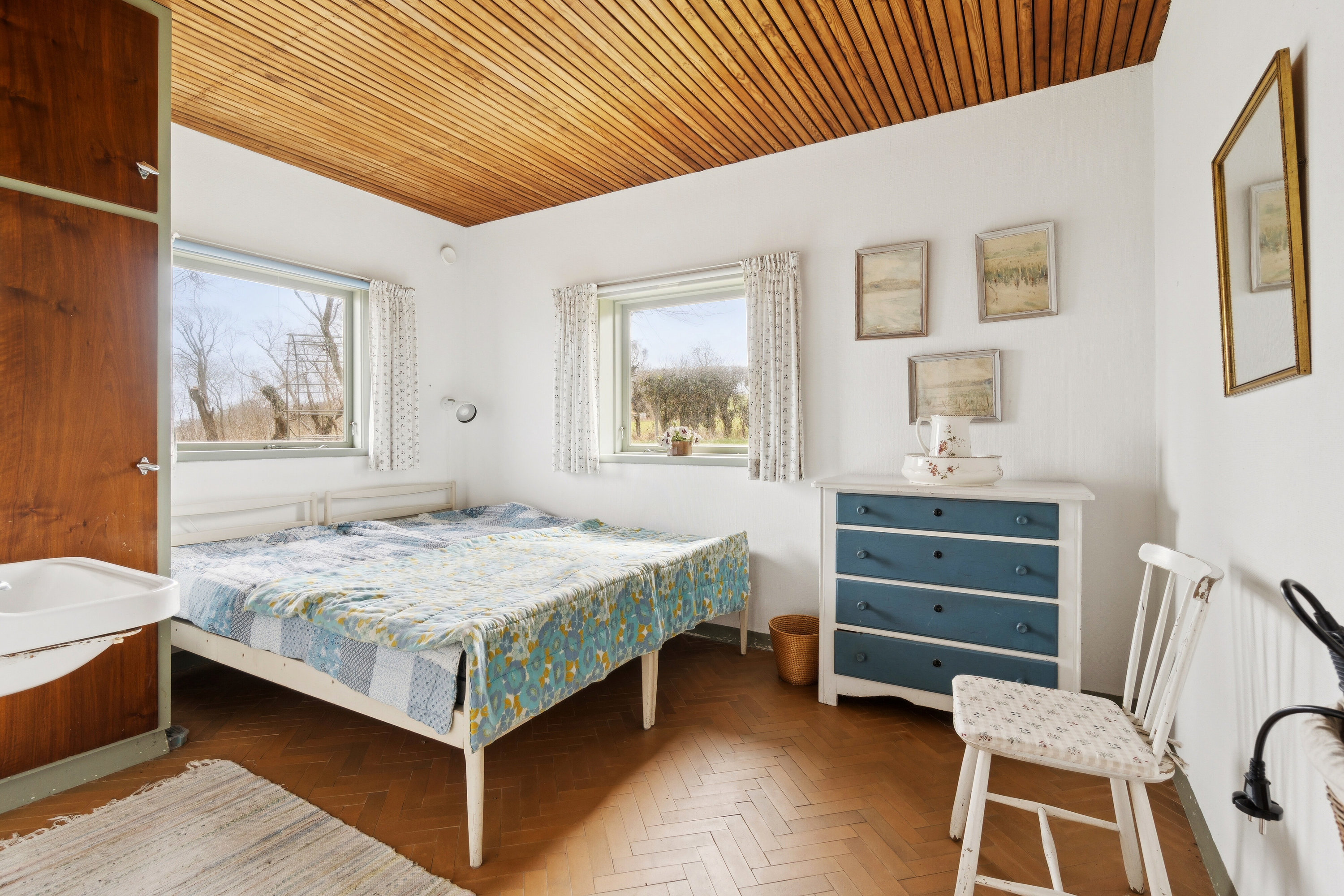 Fremhævet soveværelse billede i fuldskærmstilstand. Billede af Randkløvevej 48, Østermarie, 3760 Gudhjem