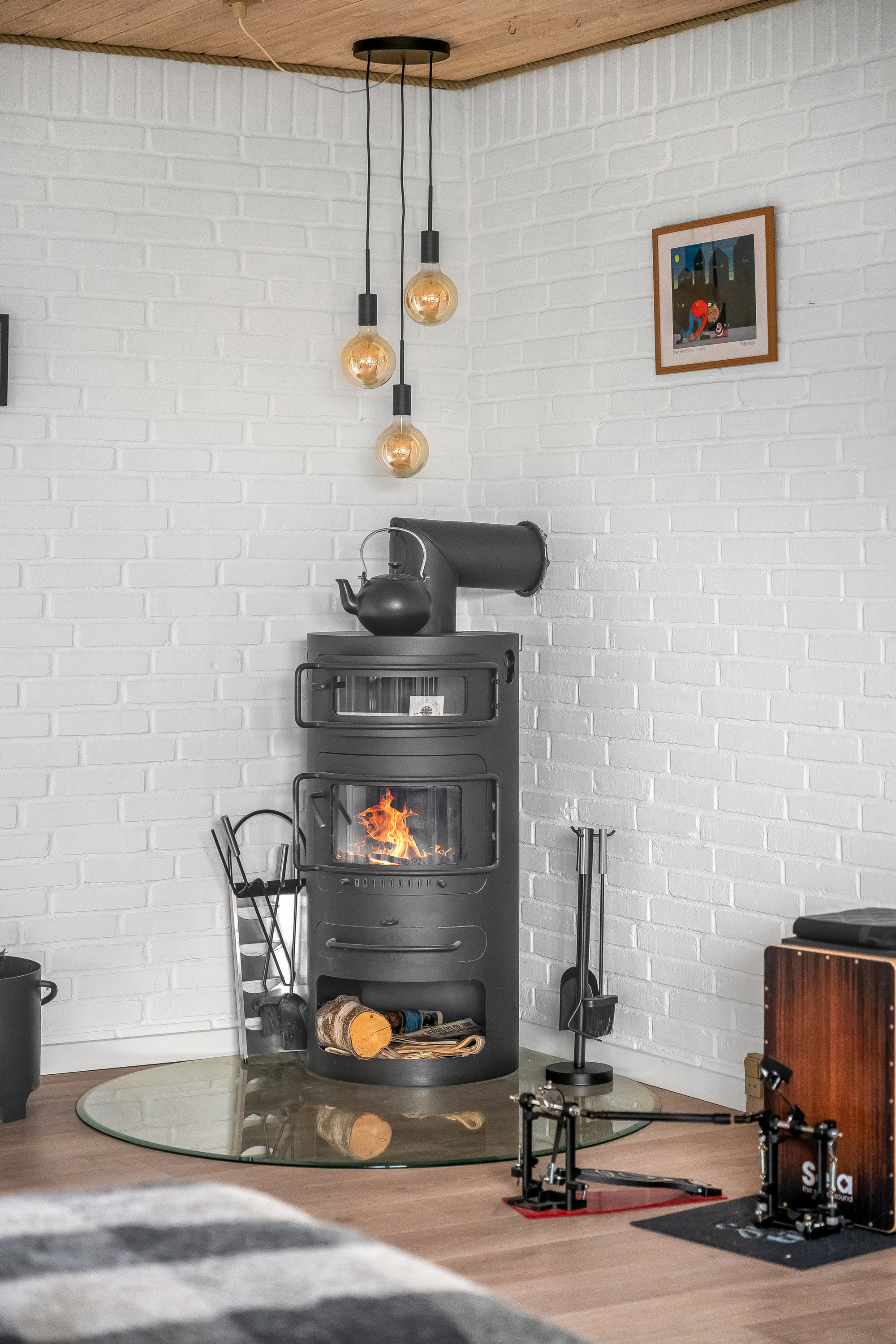 Fremhævet stue billede i fuldskærmstilstand. Billede af Ravelsvej 45, 7500 Holstebro