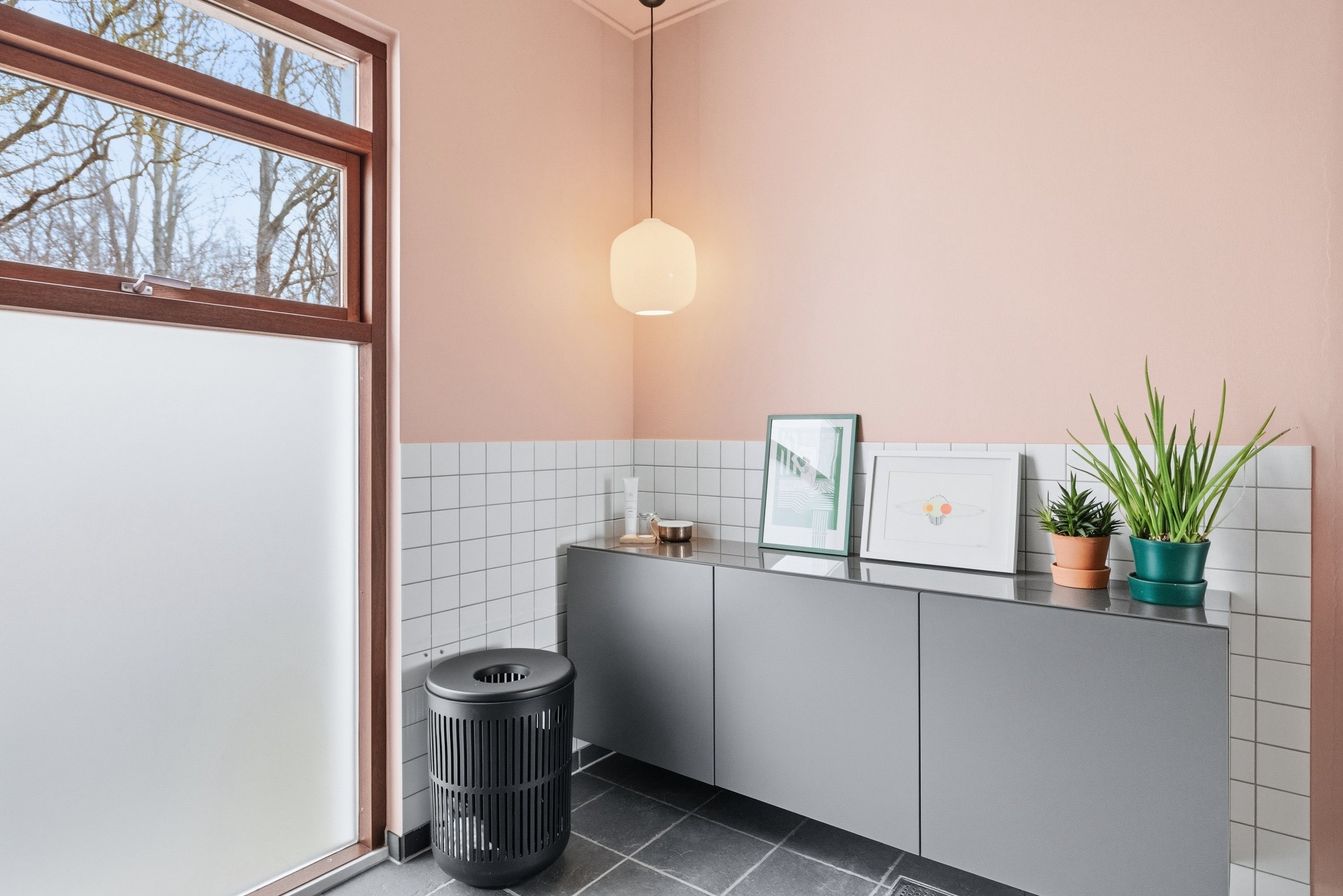 Fremhævet badeværelse billede i fuldskærmstilstand. Billede af Nymarks Allé 77, 8320 Mårslet